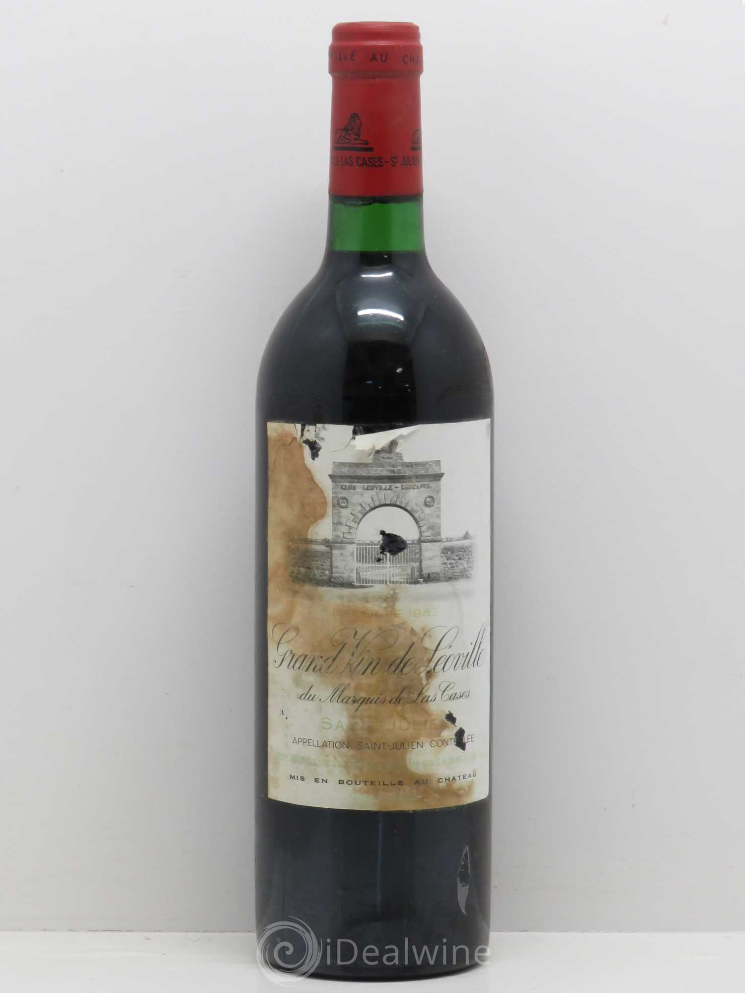 Château Léoville Las Cases 2ème Grand Cru Classé 1982 - Lot de 1 bouteille - 0