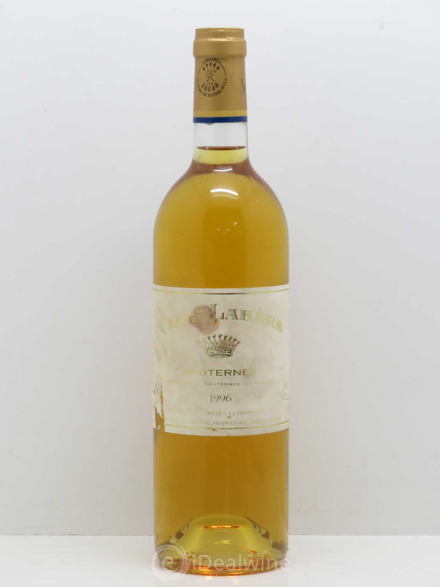 Clos labère (senza prezzo di riserva) 1996 - Lotto di 1 bottiglia - 0