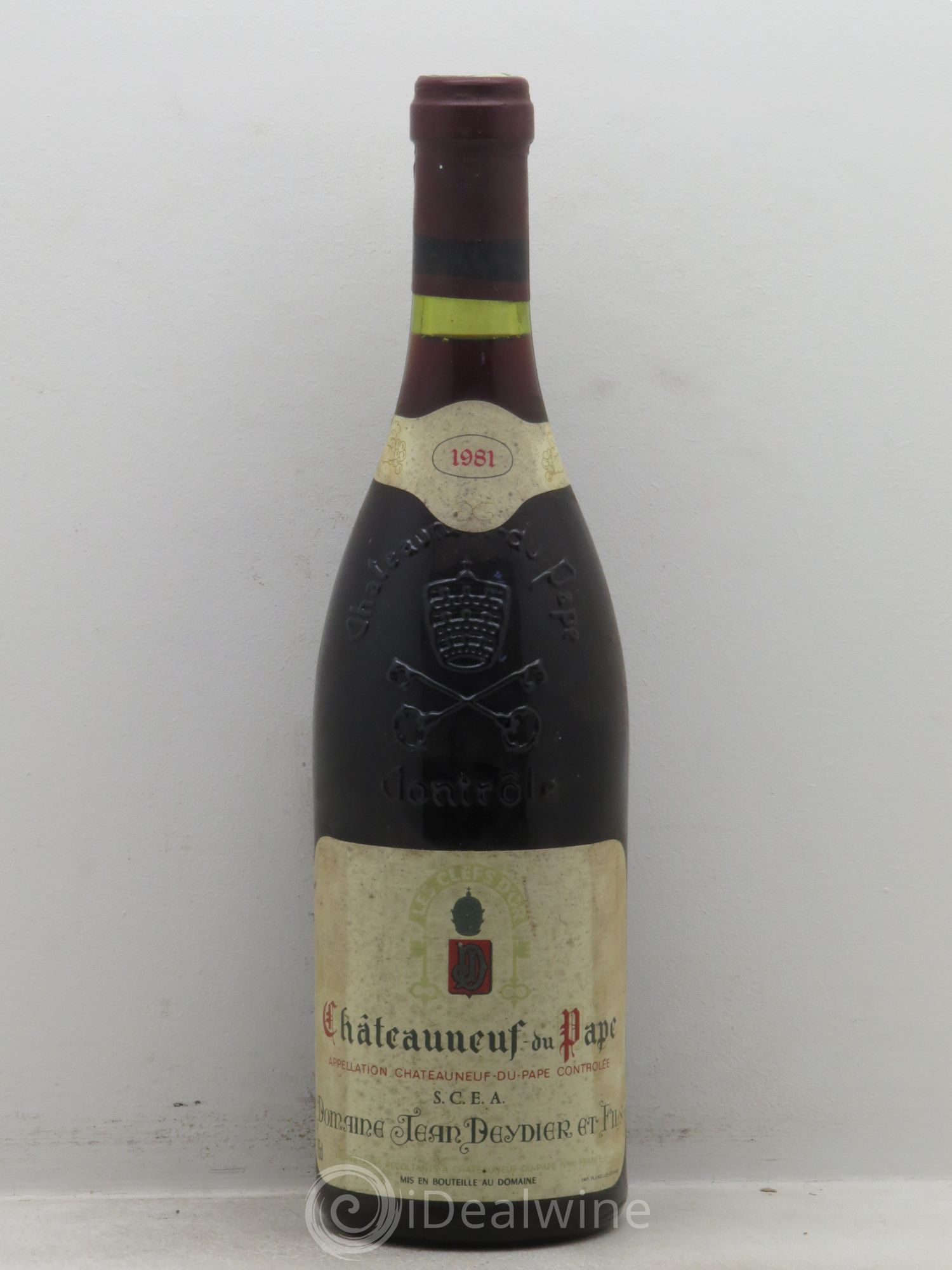 Châteauneuf-du-Pape Jean Deydier 1981 - Posten von 1 Flasche - 0