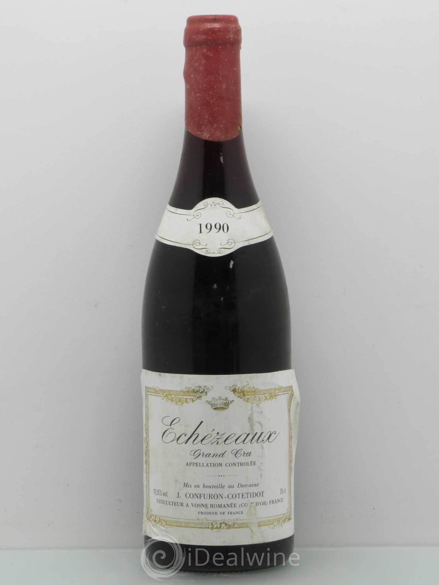 Echezeaux Grand Cru Confuron-Cotetidot 1990 - Lot de 1 bouteille - 0