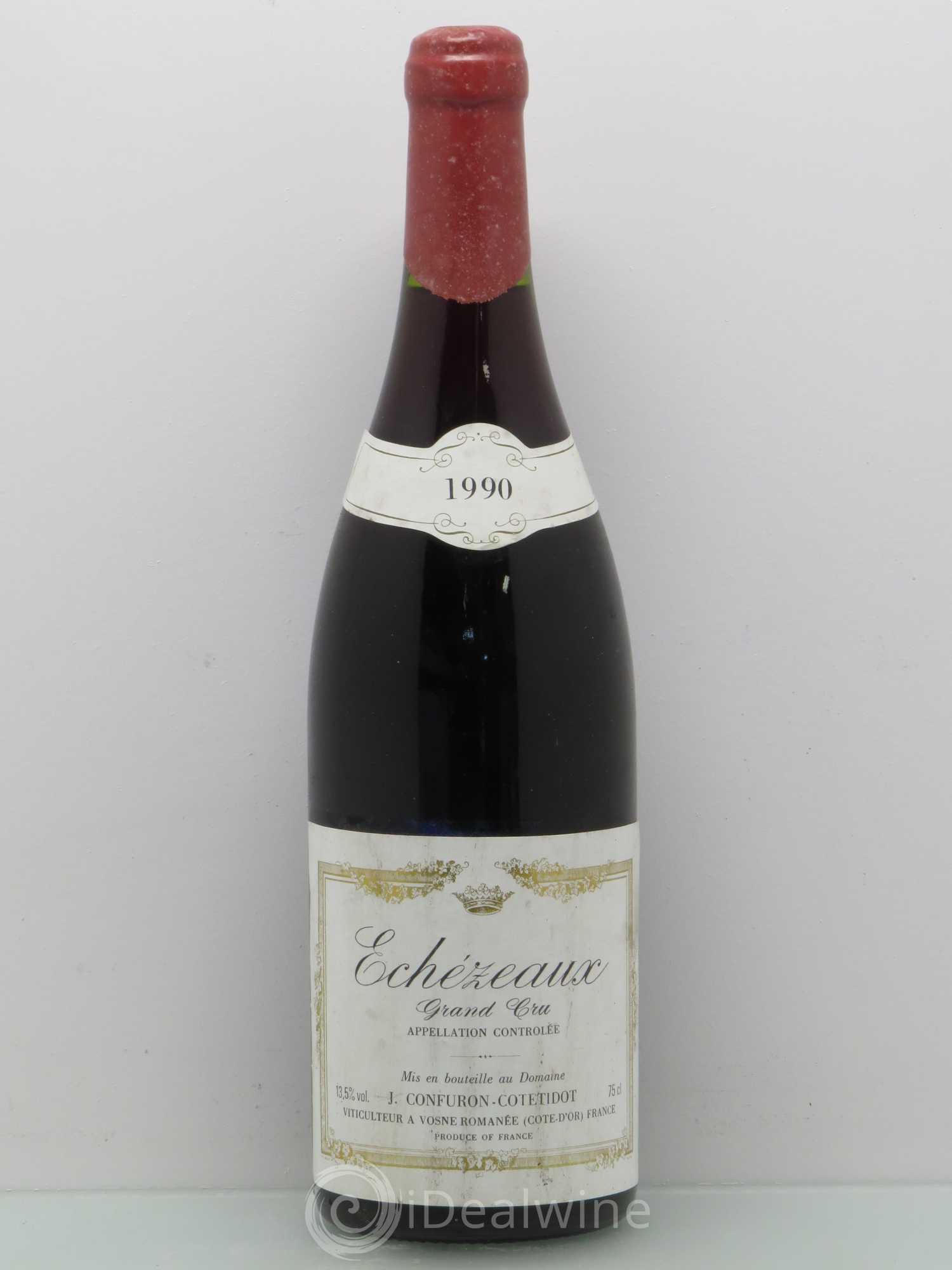 Echezeaux Grand Cru Confuron-Cotetidot 1990 - Lot de 1 bouteille - 0