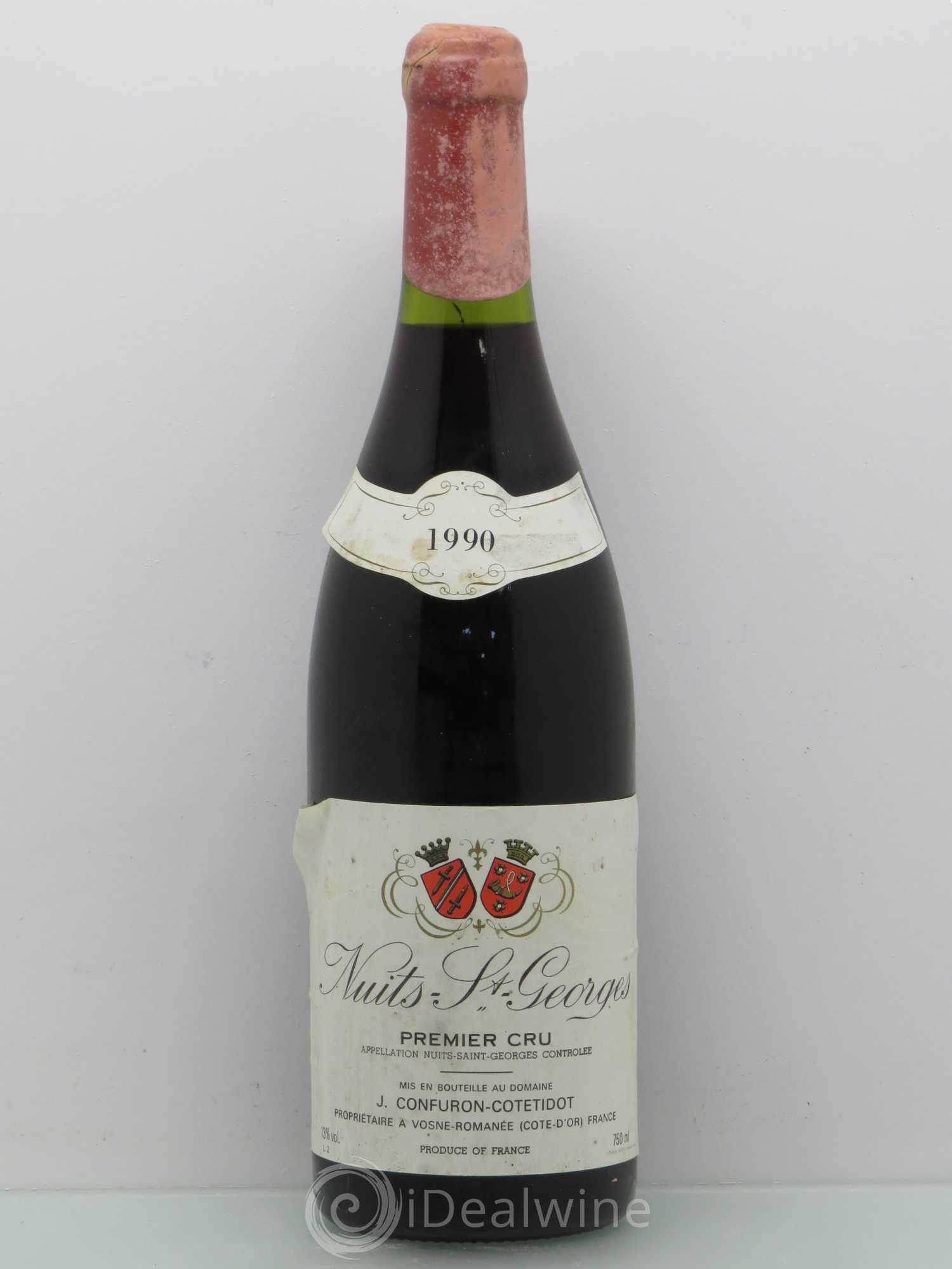 Nuits-Saint-Georges 1er Cru Confuron Cotetidot 1990 - Lot de 1 bouteille - 0