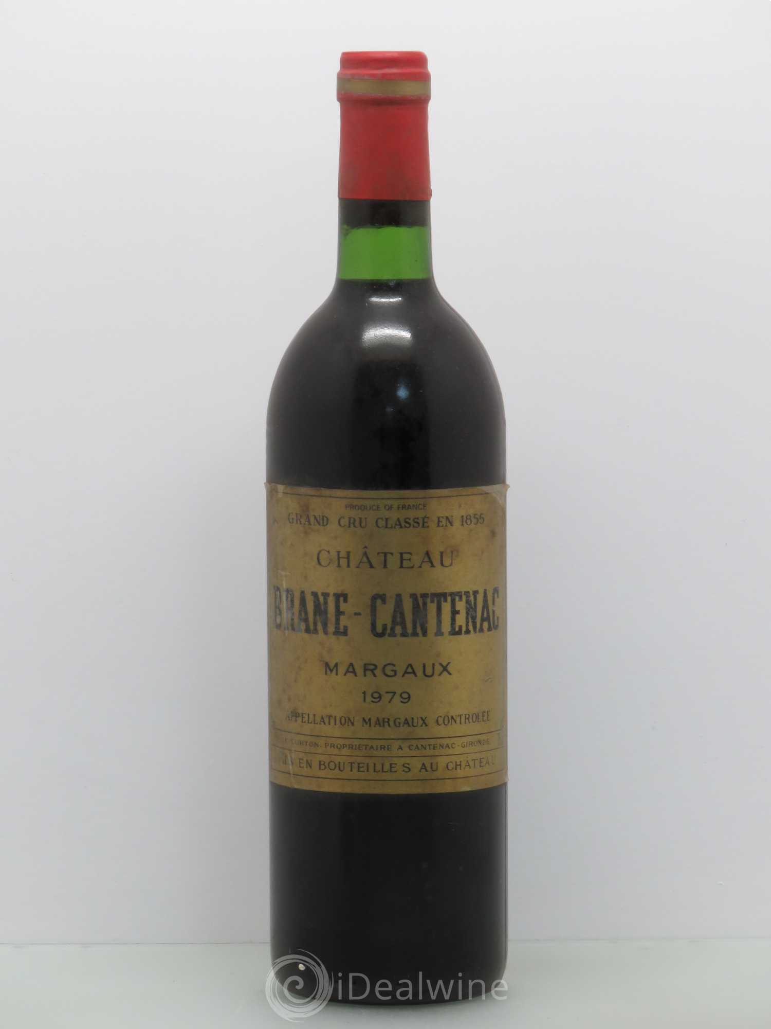 Château Brane Cantenac 2ème Grand Cru Classé 1979 - Lot de 1 bouteille - 0