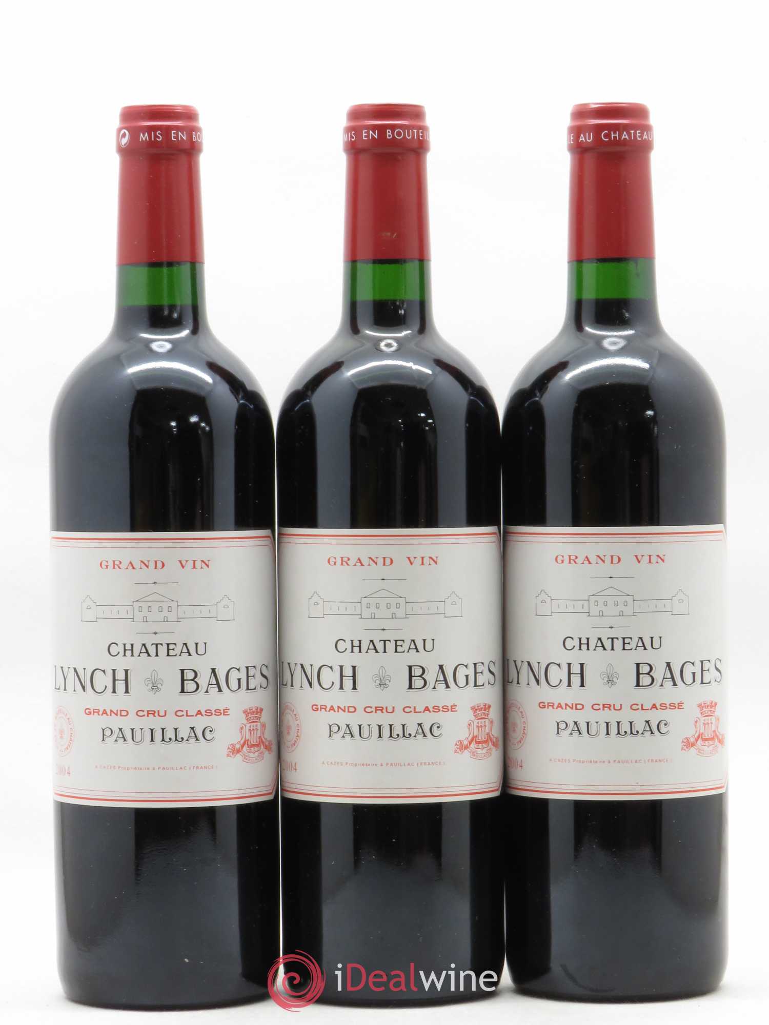 Château Lynch Bages 5ème Grand Cru Classé 2004 - Lot de 6 bouteilles - 1