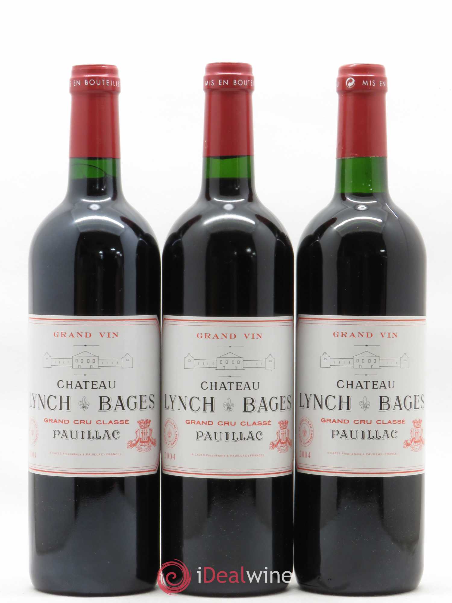 Château Lynch Bages 5ème Grand Cru Classé 2004 - Lot de 6 bouteilles - 2