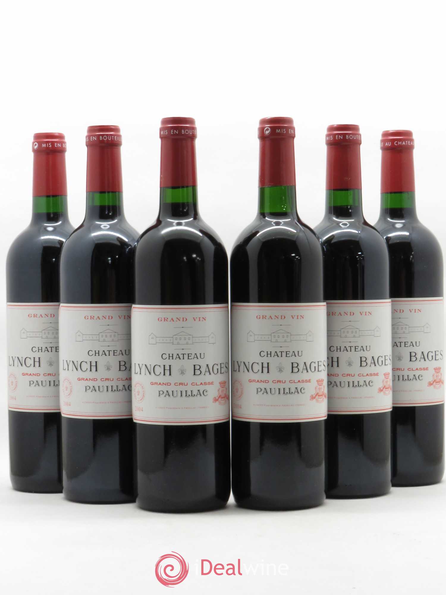 Château Lynch Bages 5ème Grand Cru Classé 2004 - Lot de 6 bouteilles - 0