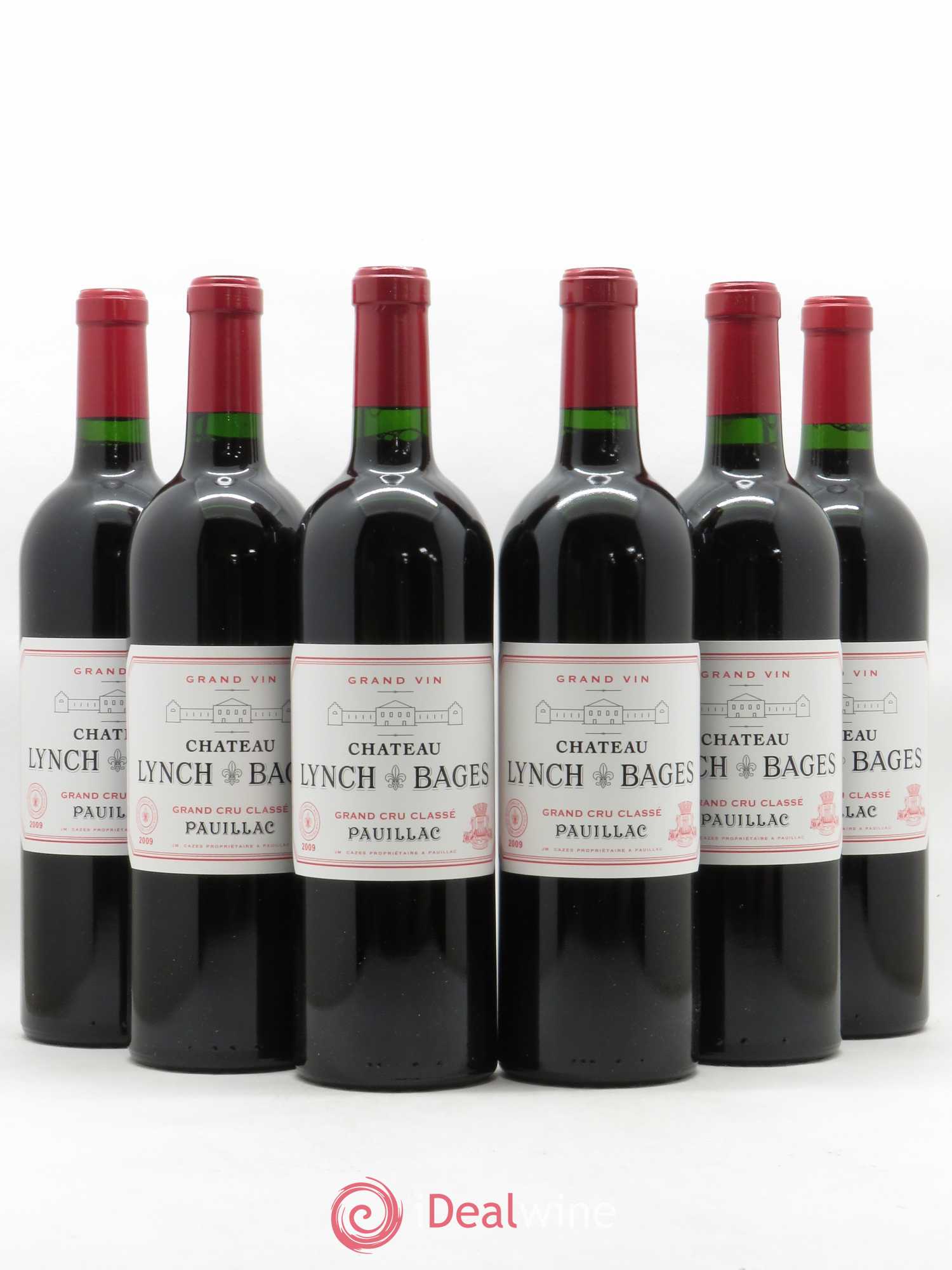Château Lynch Bages 5ème Grand Cru Classé 2009 - Lot de 6 bouteilles - 0