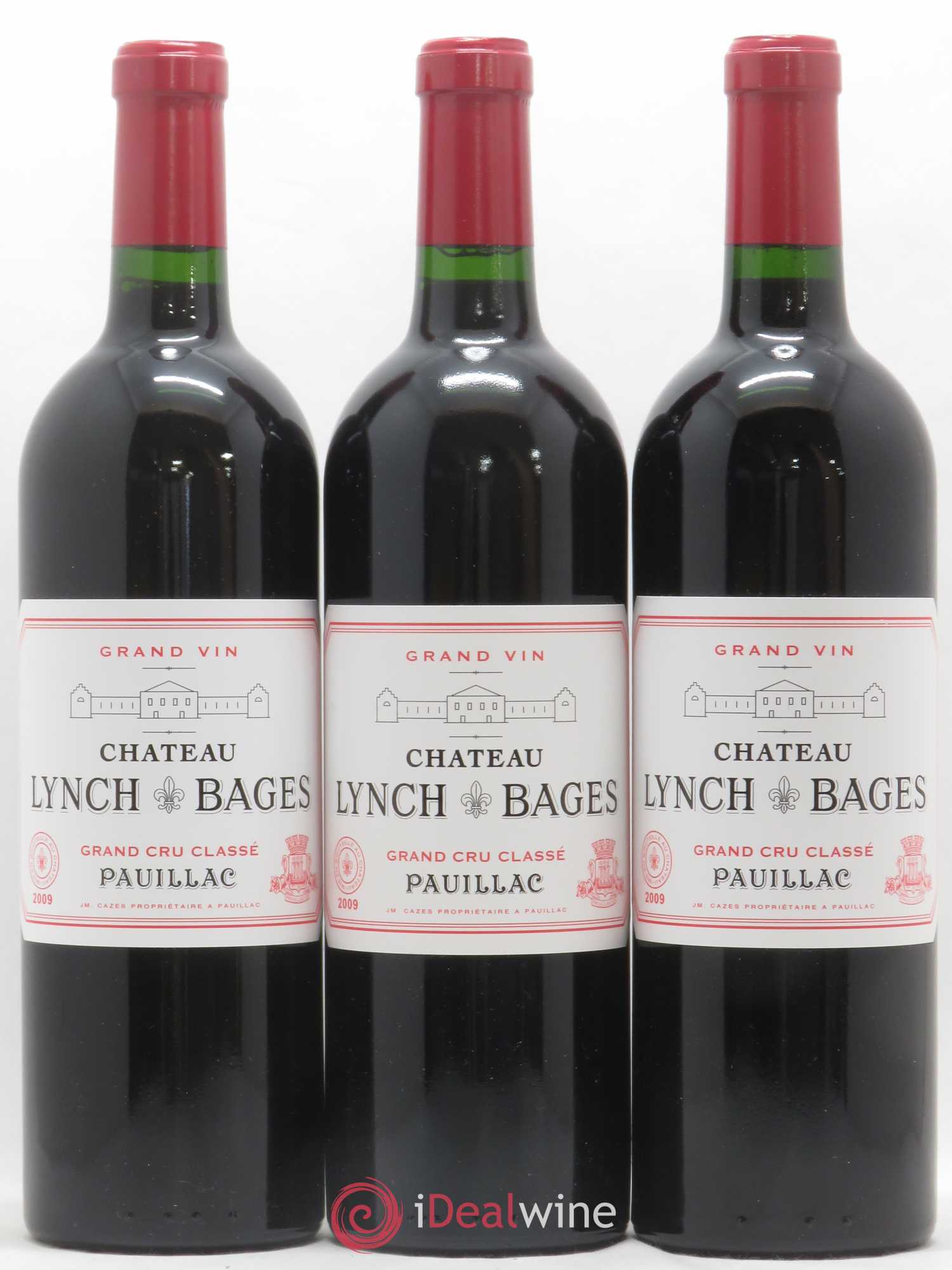 Château Lynch Bages 5ème Grand Cru Classé 2009 - Lot de 6 bouteilles - 1