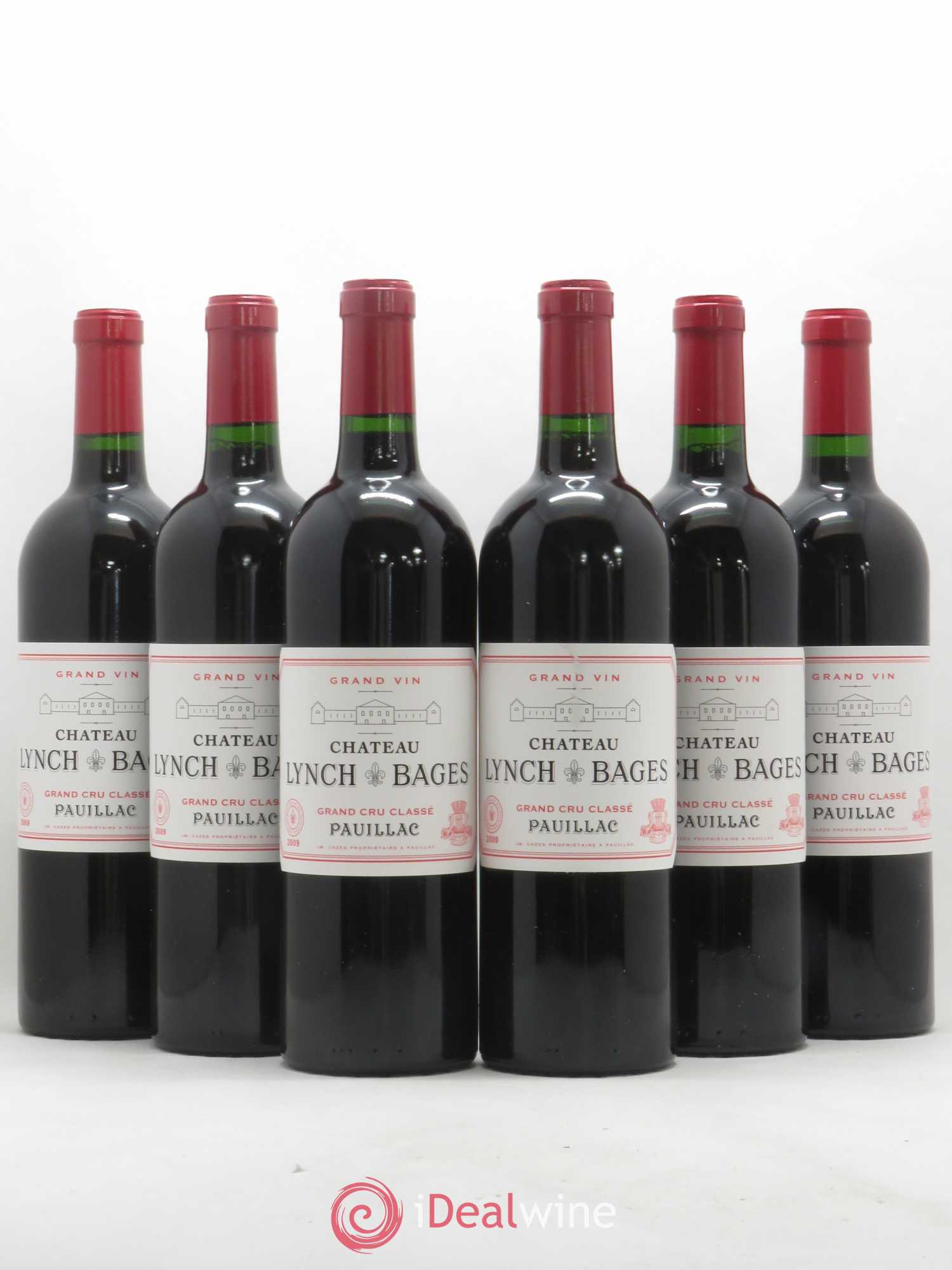 Château Lynch Bages 5ème Grand Cru Classé 2009 - Lot de 6 bouteilles - 0