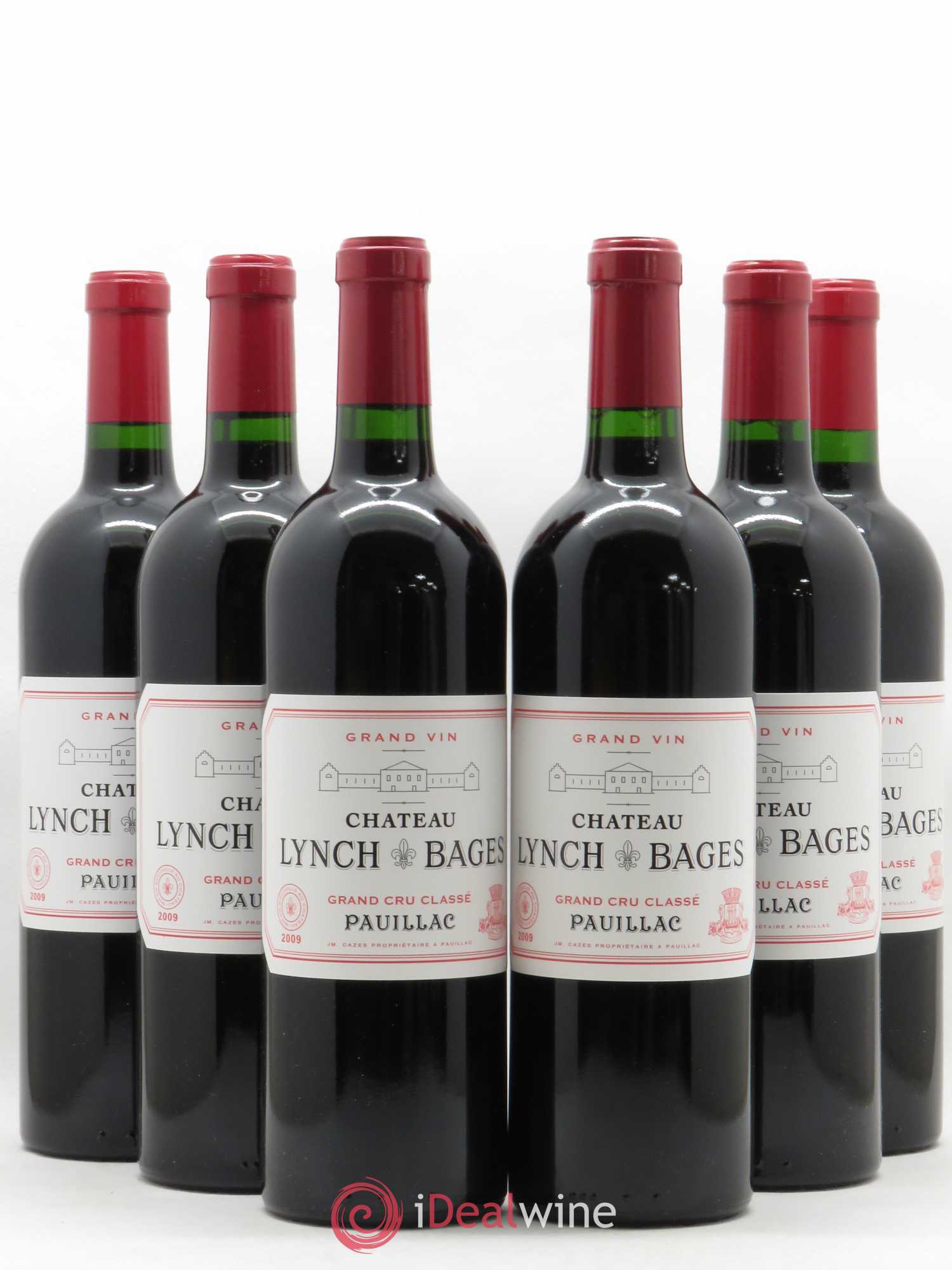 Château Lynch Bages 5ème Grand Cru Classé 2009 - Lot de 6 bouteilles - 0