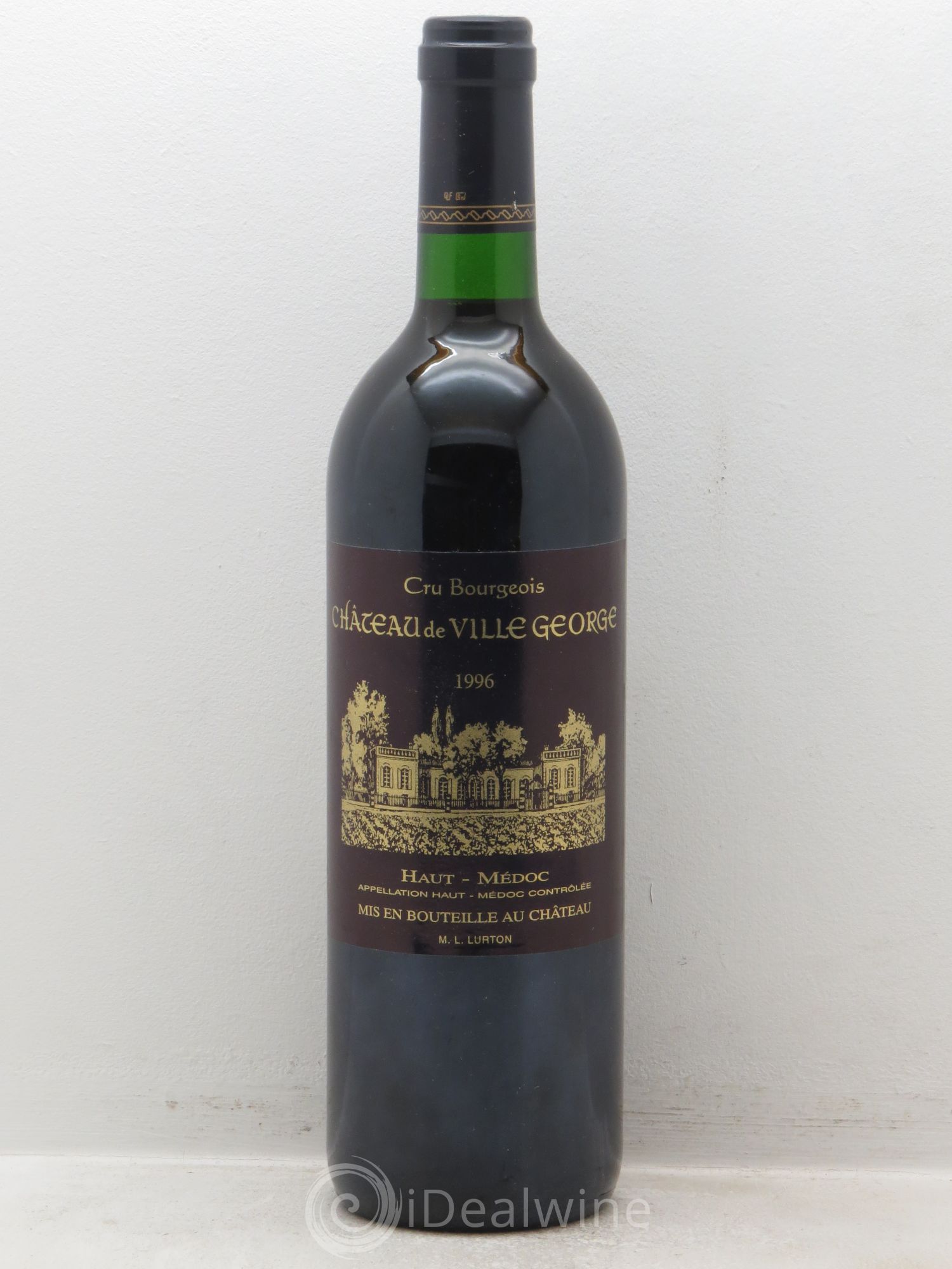 Château Villegeorge Cru Bourgeois 1996 - Lot de 1 bouteille - 0