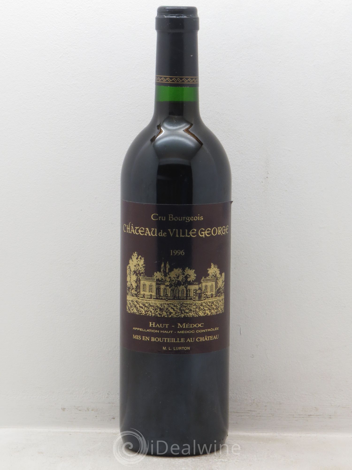 Château Villegeorge Cru Bourgeois 1996 - Lot de 1 bouteille - 0