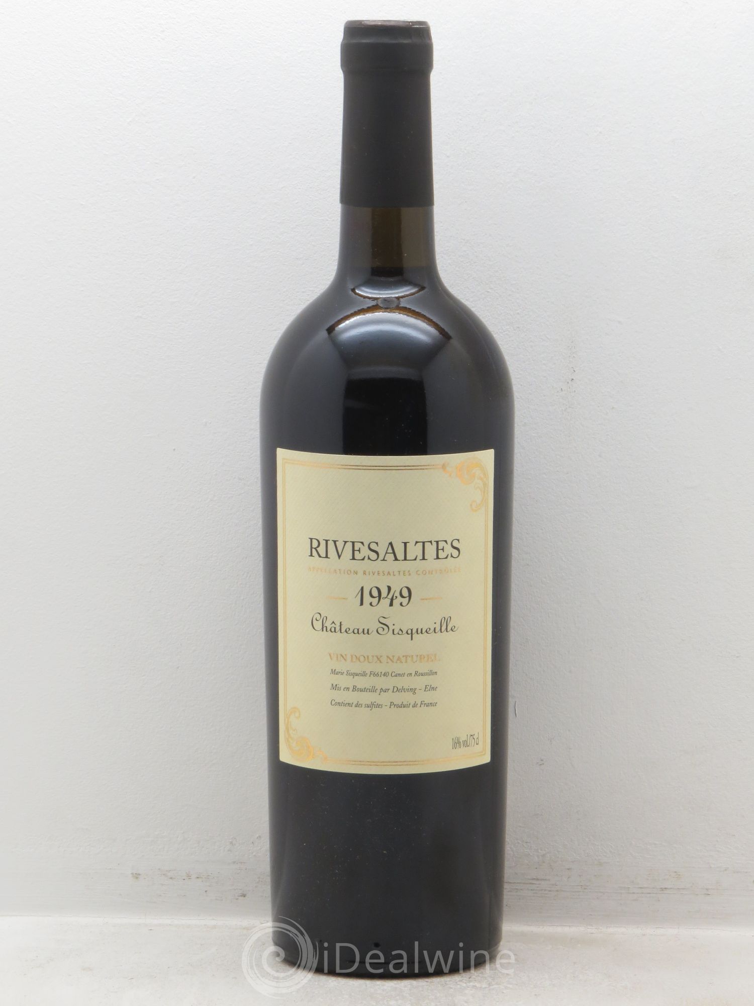 Rivesaltes Château Sisqueille 1949 - Posten von 1 Flasche - 0