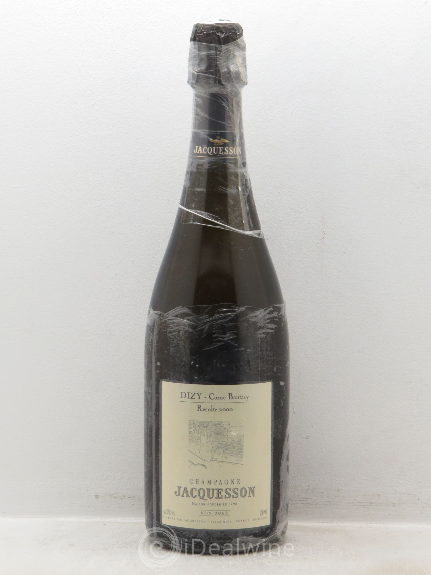 Dizy Corne Bautray Extra-Brut Jacquesson 2000 - Lot de 1 bouteille - 0