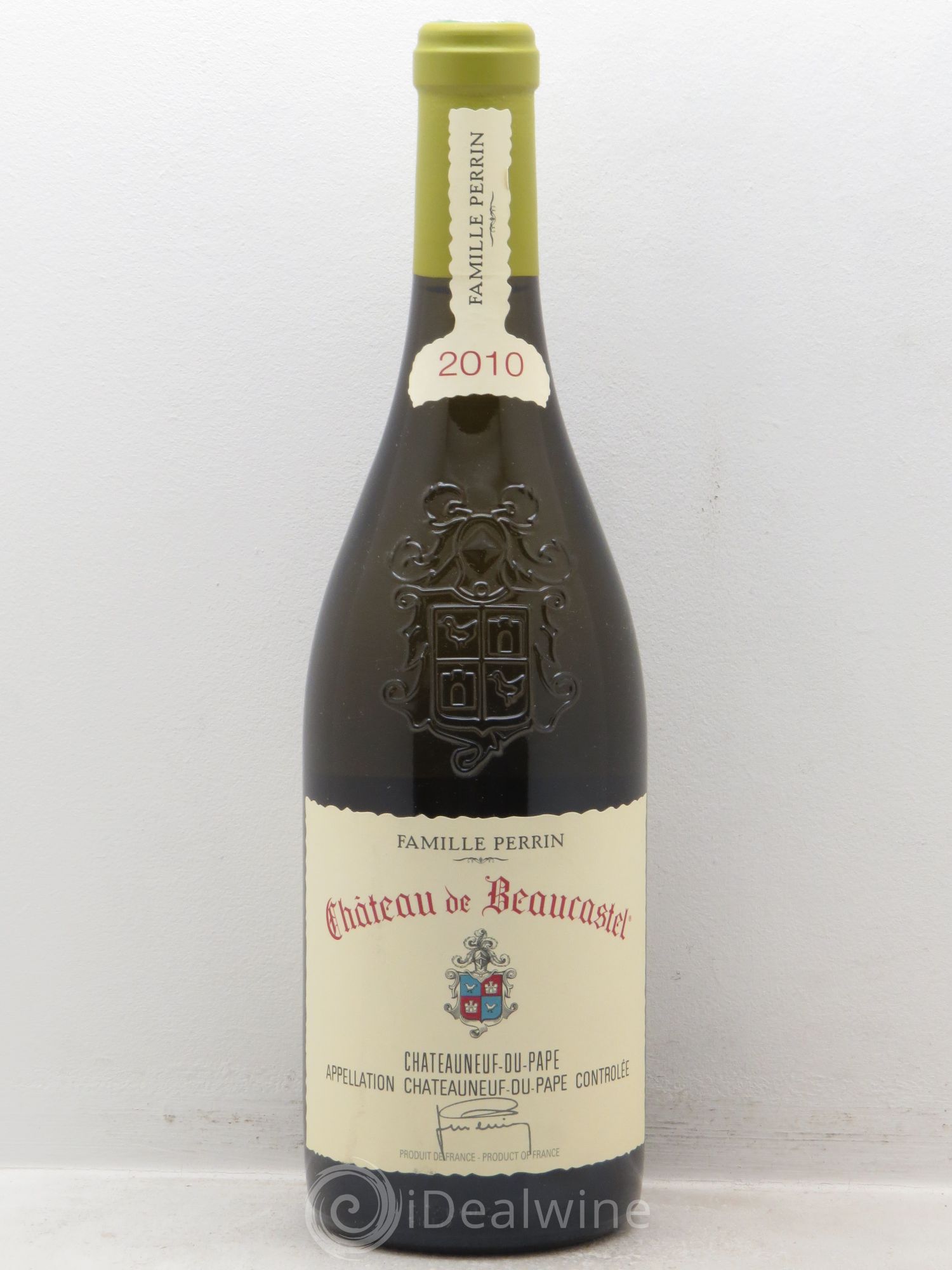 Châteauneuf-du-Pape Château de Beaucastel Famille Perrin 2010 - Lot de 1 bouteille - 0