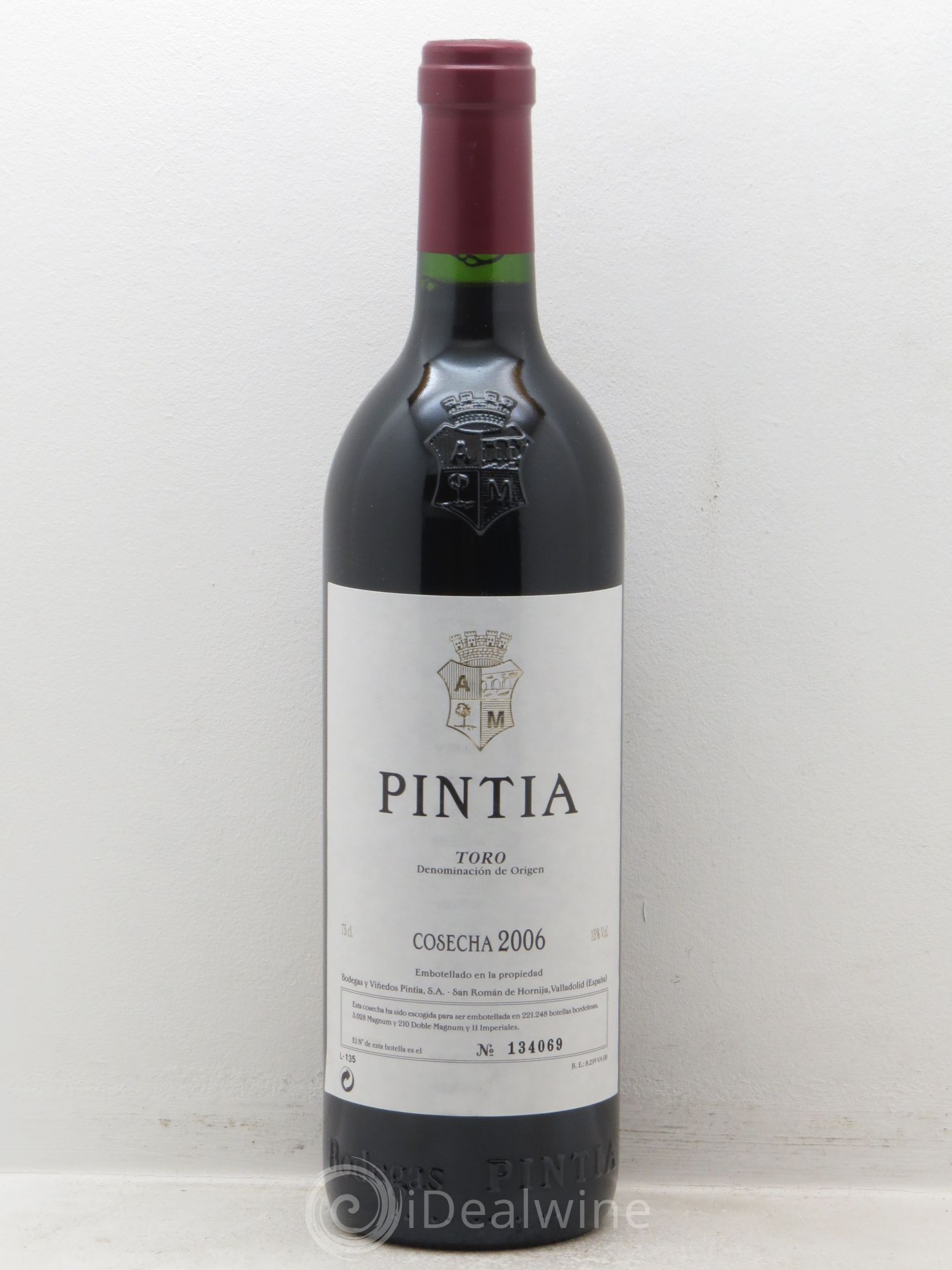 Toro DO Vega Sicilia Pintia Famille Alvarez 2006 - Lot de 1 bouteille - 0