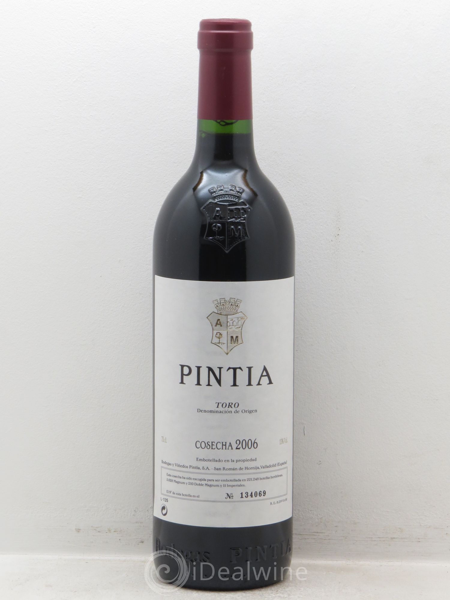 Toro DO Vega Sicilia Pintia Famille Alvarez 2006 - Lot de 1 bouteille - 0