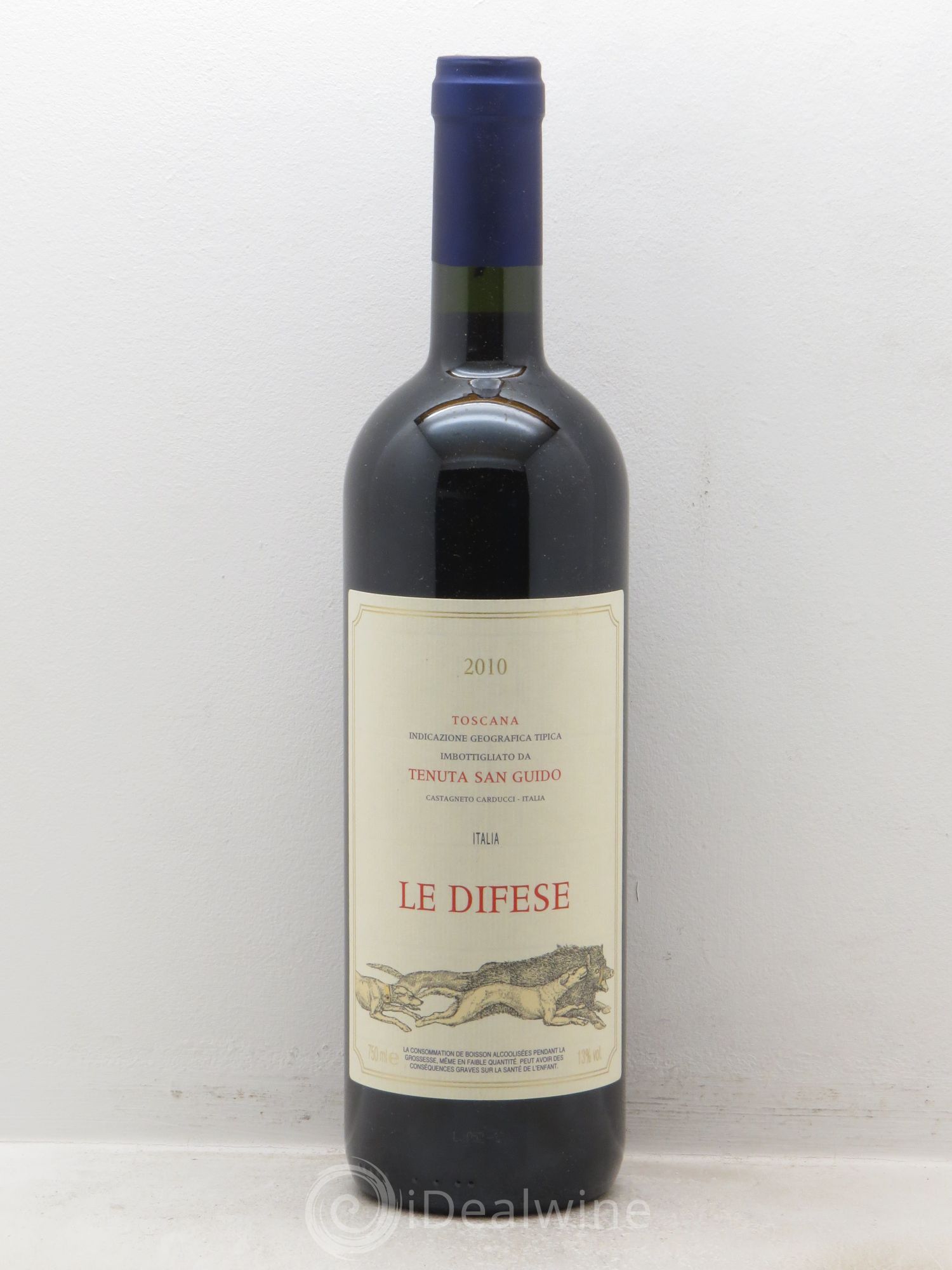 Toscana IGT Le Difese Tenuta San Guido 2010 - Lot de 1 bouteille - 0