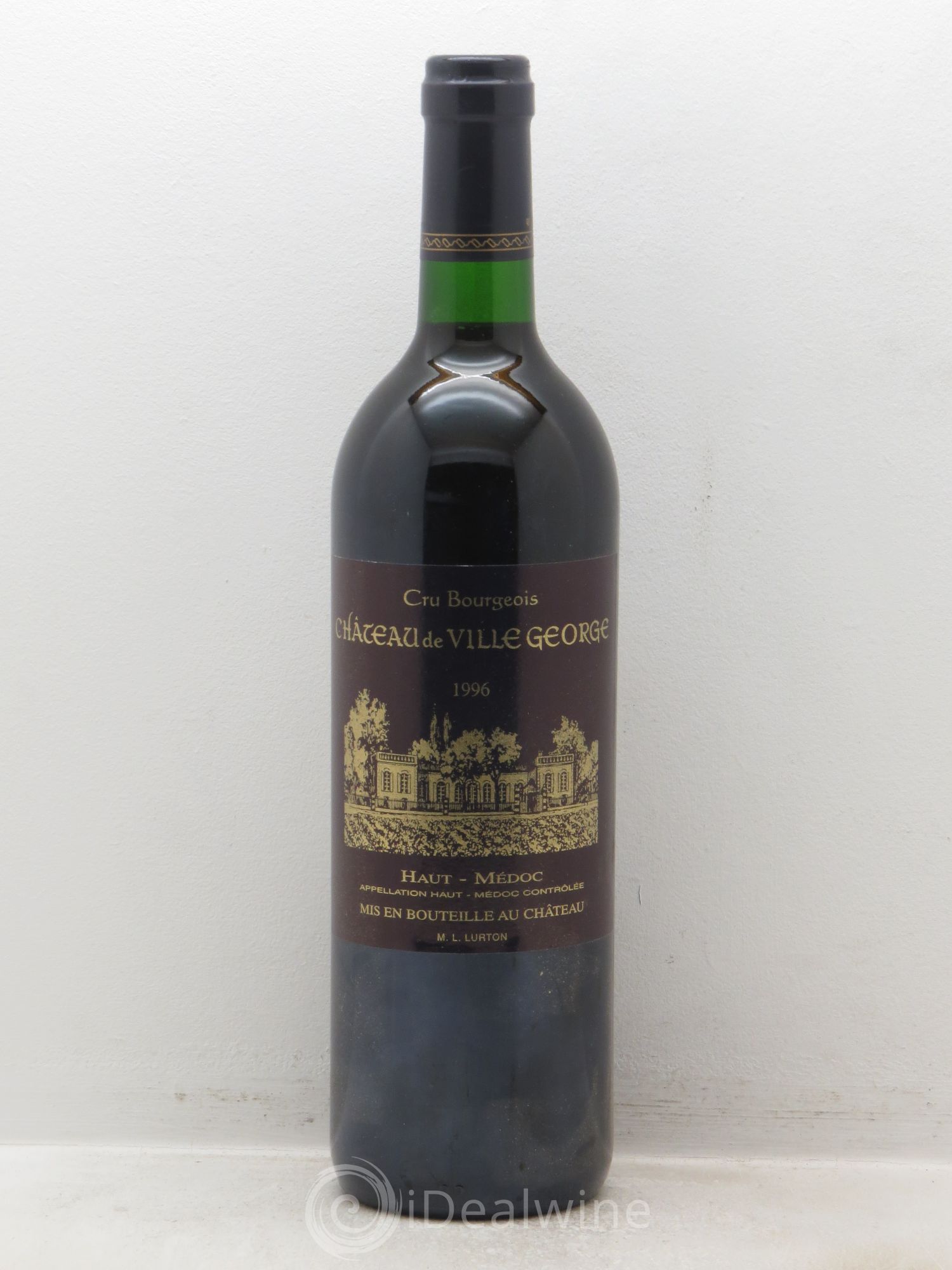 Château Villegeorge Cru Bourgeois 1996 - Lot de 1 bouteille - 0