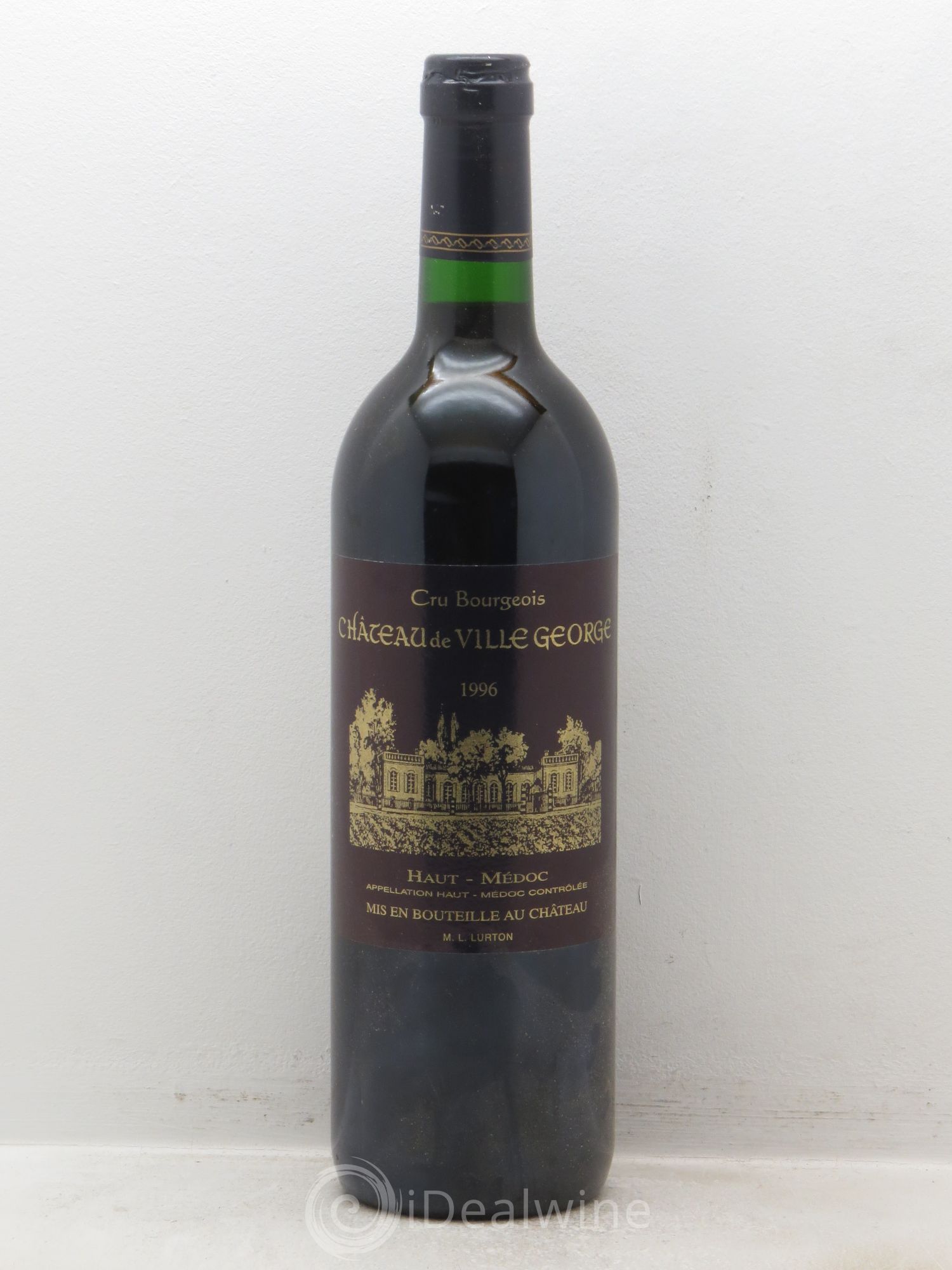 Château Villegeorge Cru Bourgeois 1996 - Lot de 1 bouteille - 0