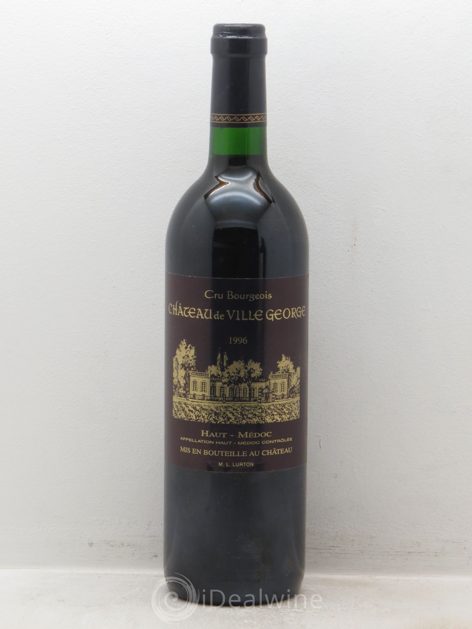 Château Villegeorge Cru Bourgeois 1996 - Lot de 1 bouteille - 0