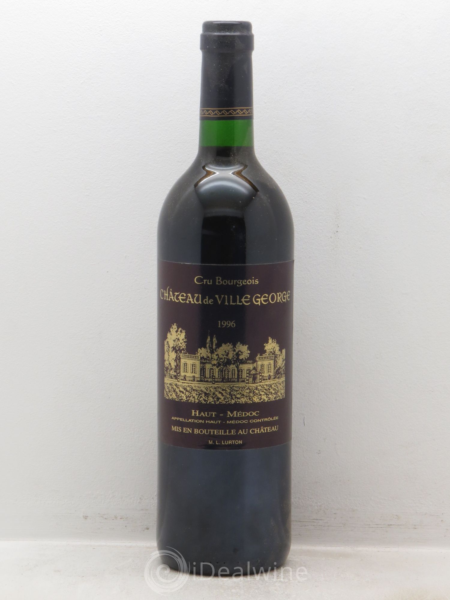 Château Villegeorge Cru Bourgeois 1996 - Lot de 1 bouteille - 0