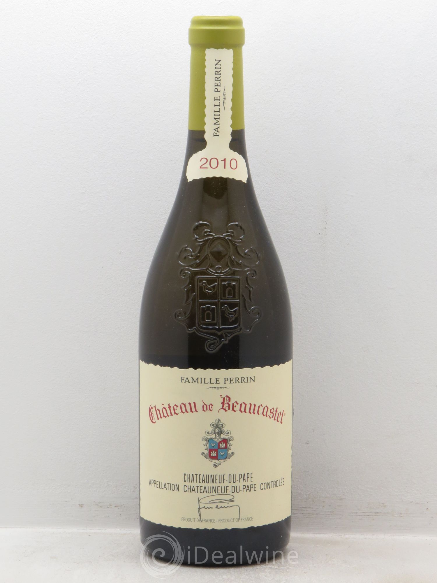 Châteauneuf-du-Pape Château de Beaucastel Famille Perrin 2010 - Lot de 1 bouteille - 0
