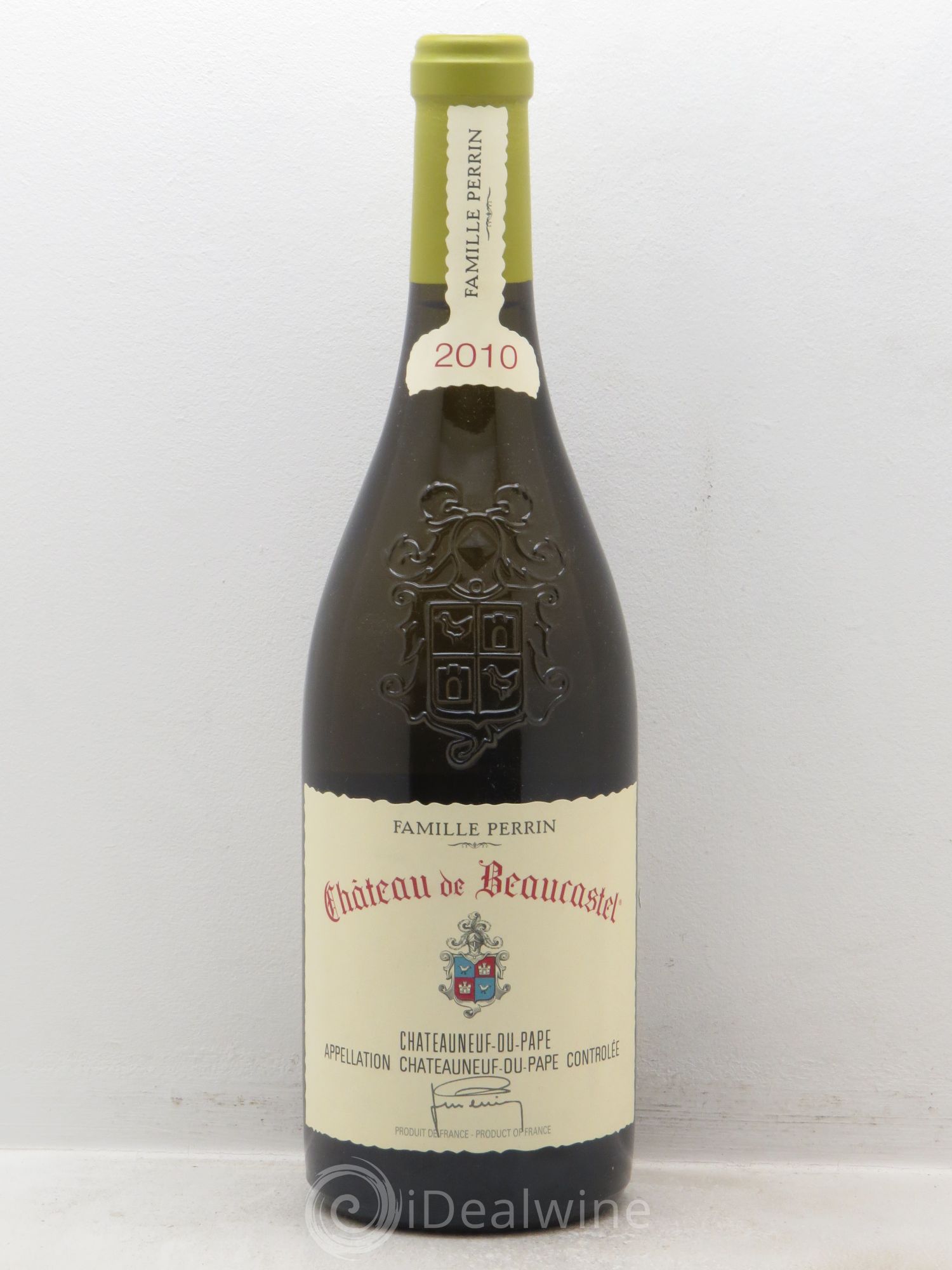 Châteauneuf-du-Pape Château de Beaucastel Famille Perrin 2010 - Lot de 1 bouteille - 0