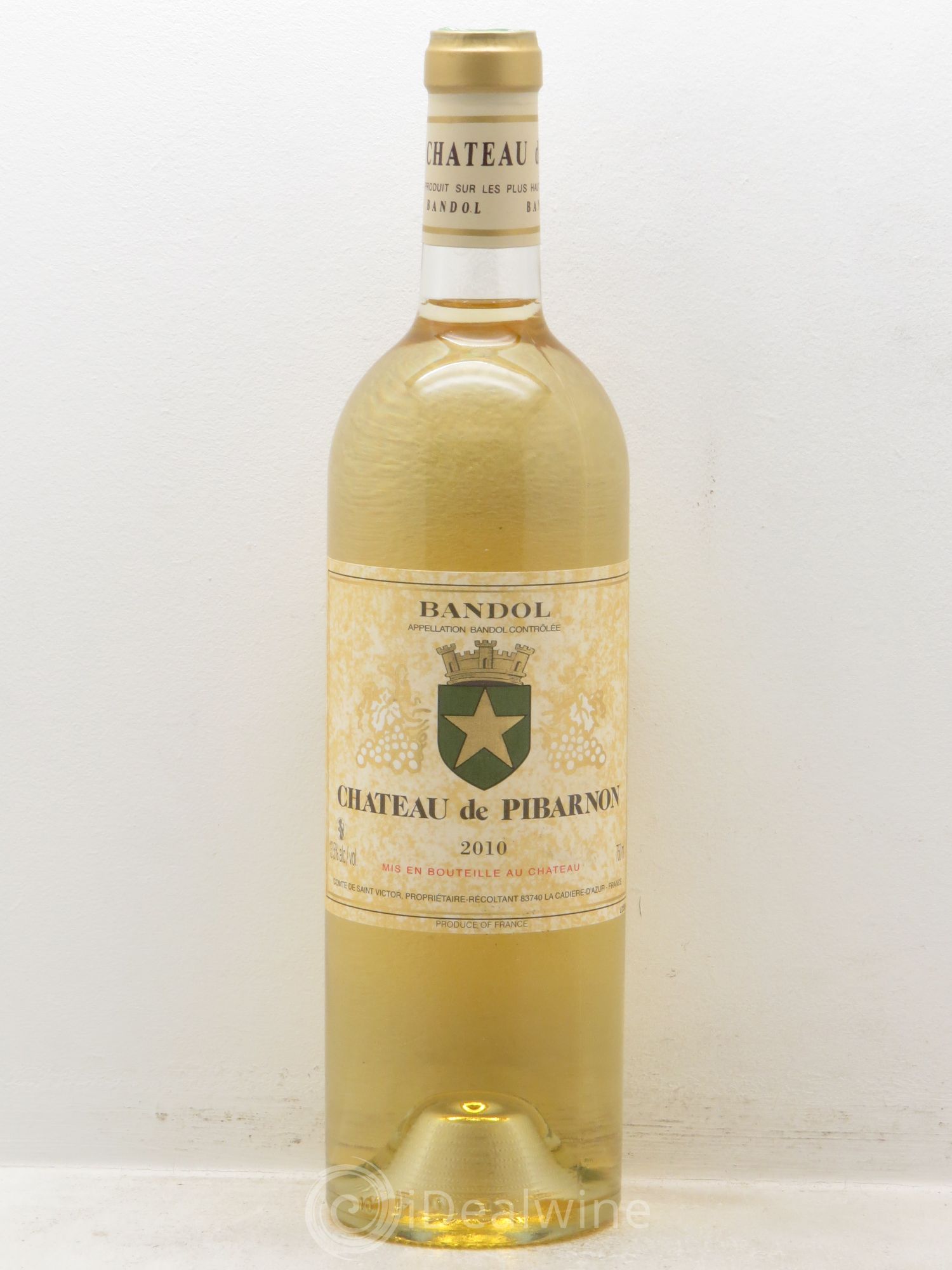 Bandol Château de Pibarnon Comte de Saint-Victor 2010 - Lot de 1 bouteille - 0