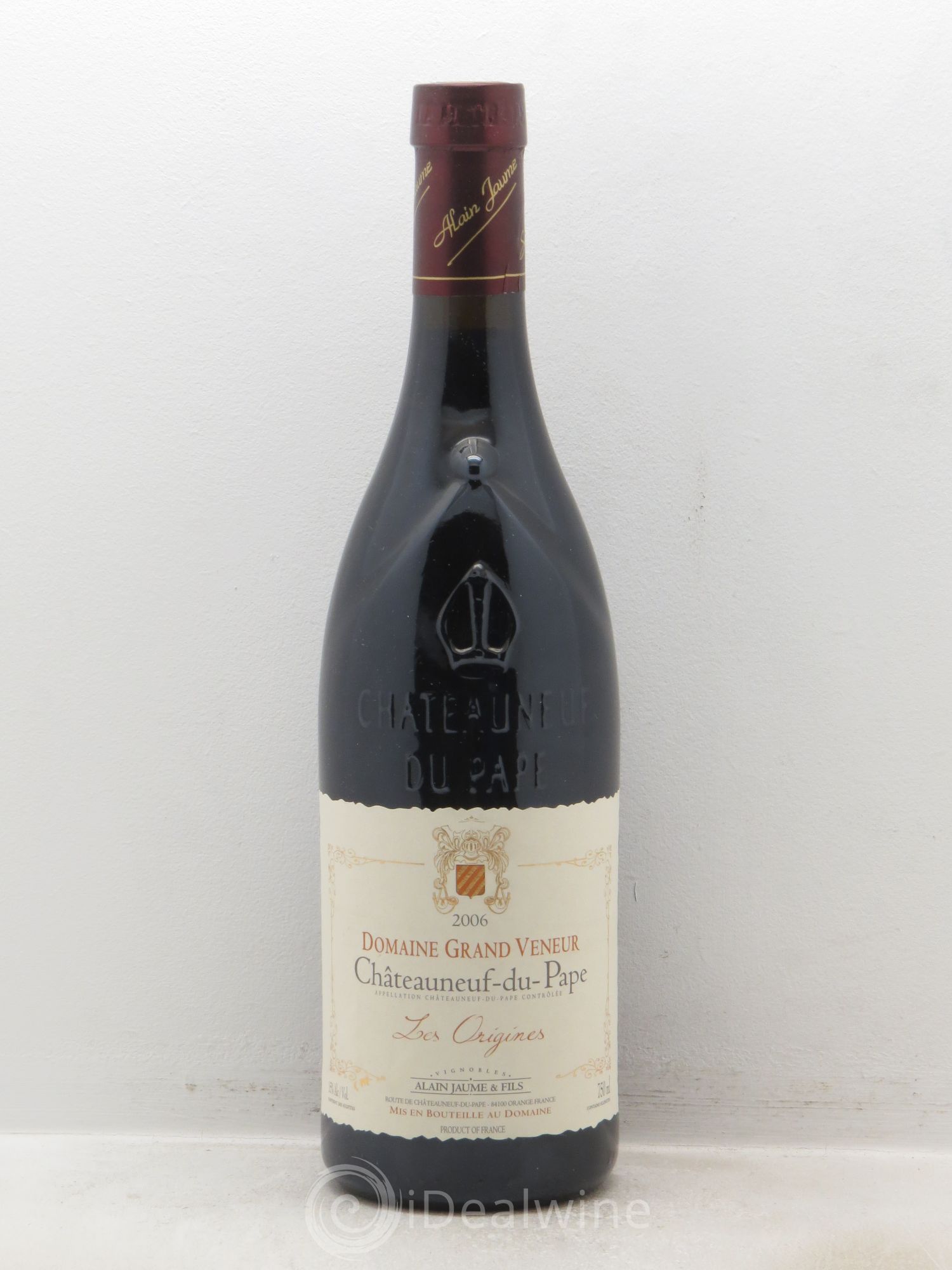 Châteauneuf-du-Pape Les Origines Grand Veneur (Domaine) 2006 - Lot de 1 bouteille - 0
