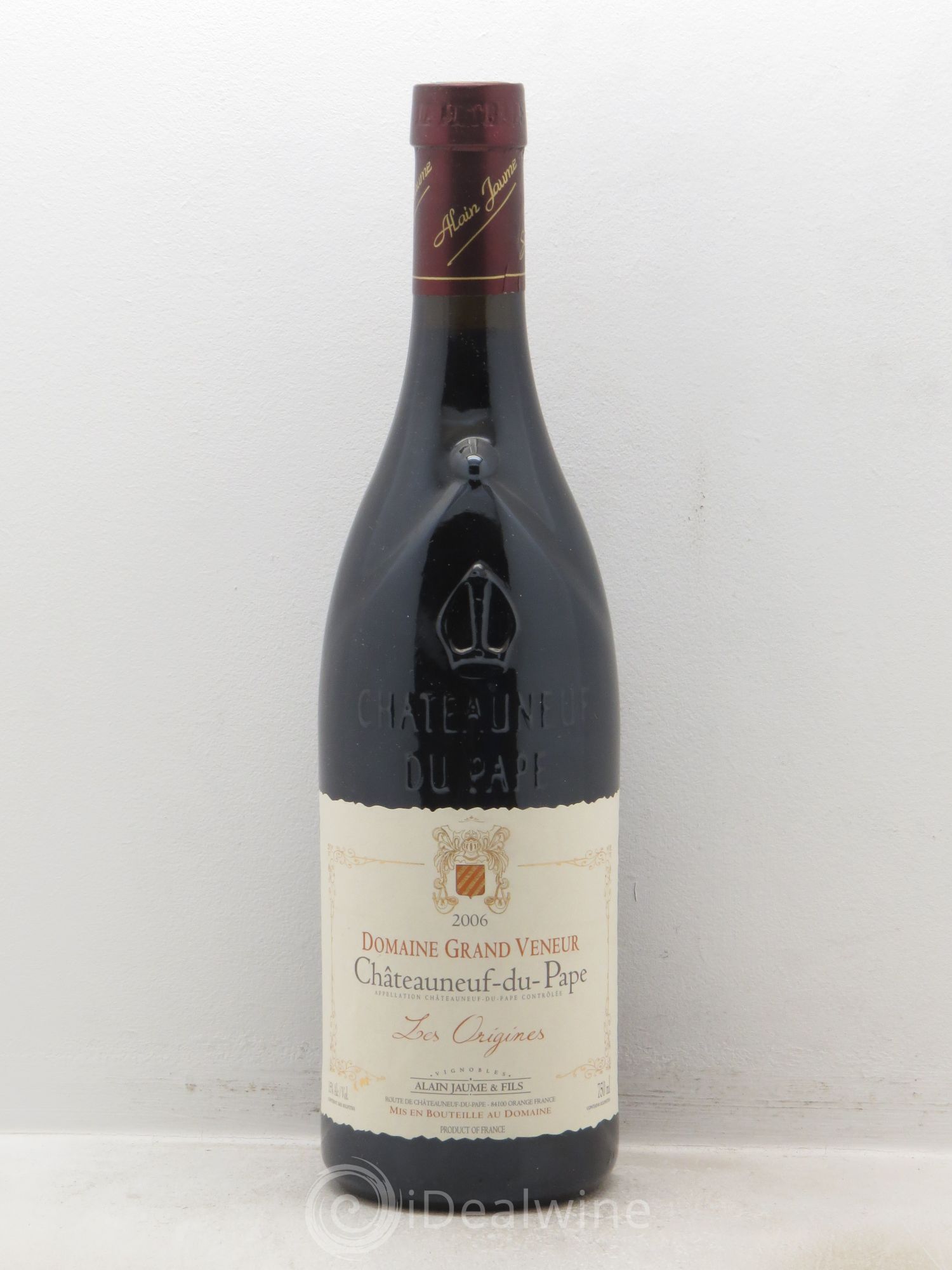 Châteauneuf-du-Pape Les Origines Grand Veneur (Domaine) 2006 - Lot de 1 bouteille - 0