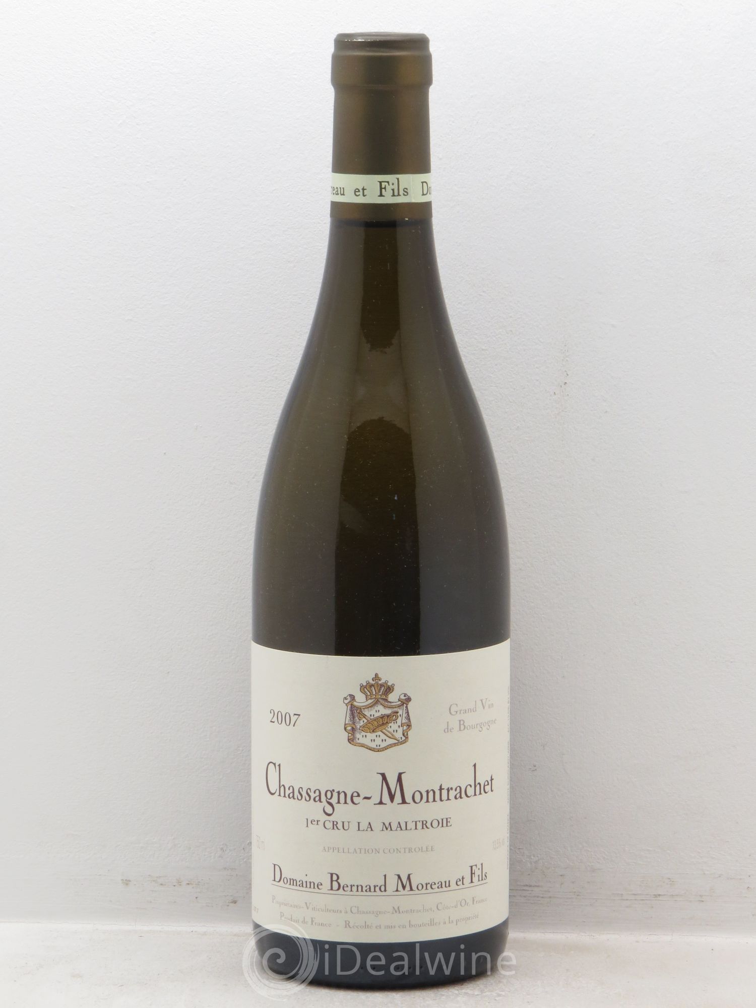 Chassagne-Montrachet 1er Cru la Maltroie 2007 - Posten von 1 Flasche - 0