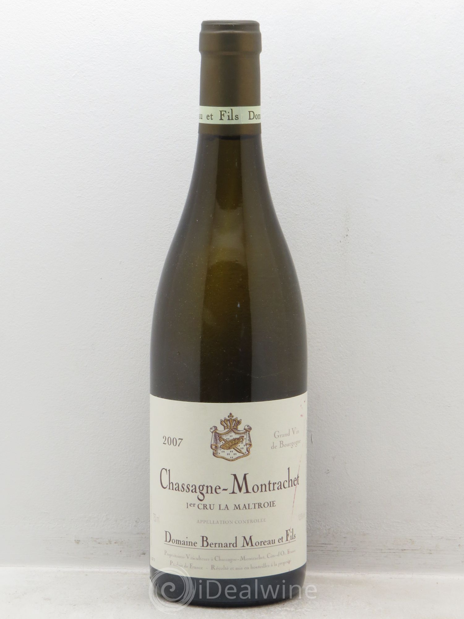 Chassagne-Montrachet 1er Cru la Maltroie 2007 - Posten von 1 Flasche - 0