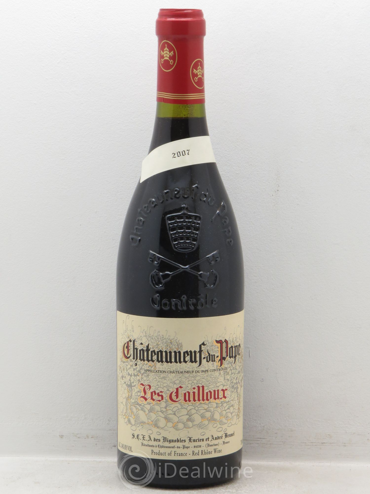 Châteauneuf-du-Pape Les Cailloux André Brunel 2007 - Lot de 1 bouteille - 0