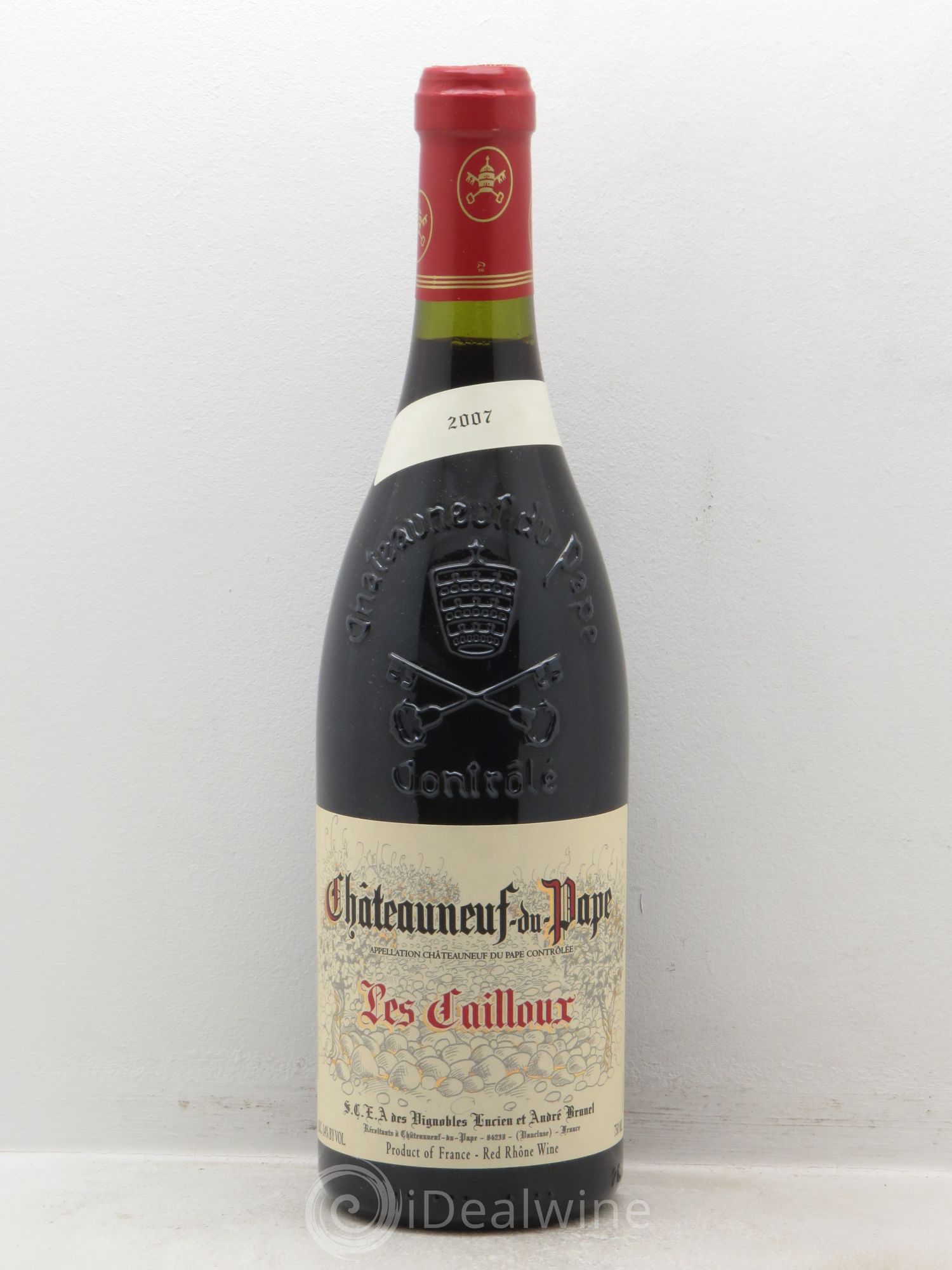 Châteauneuf-du-Pape Les Cailloux André Brunel 2007 - Lot de 1 bouteille - 0