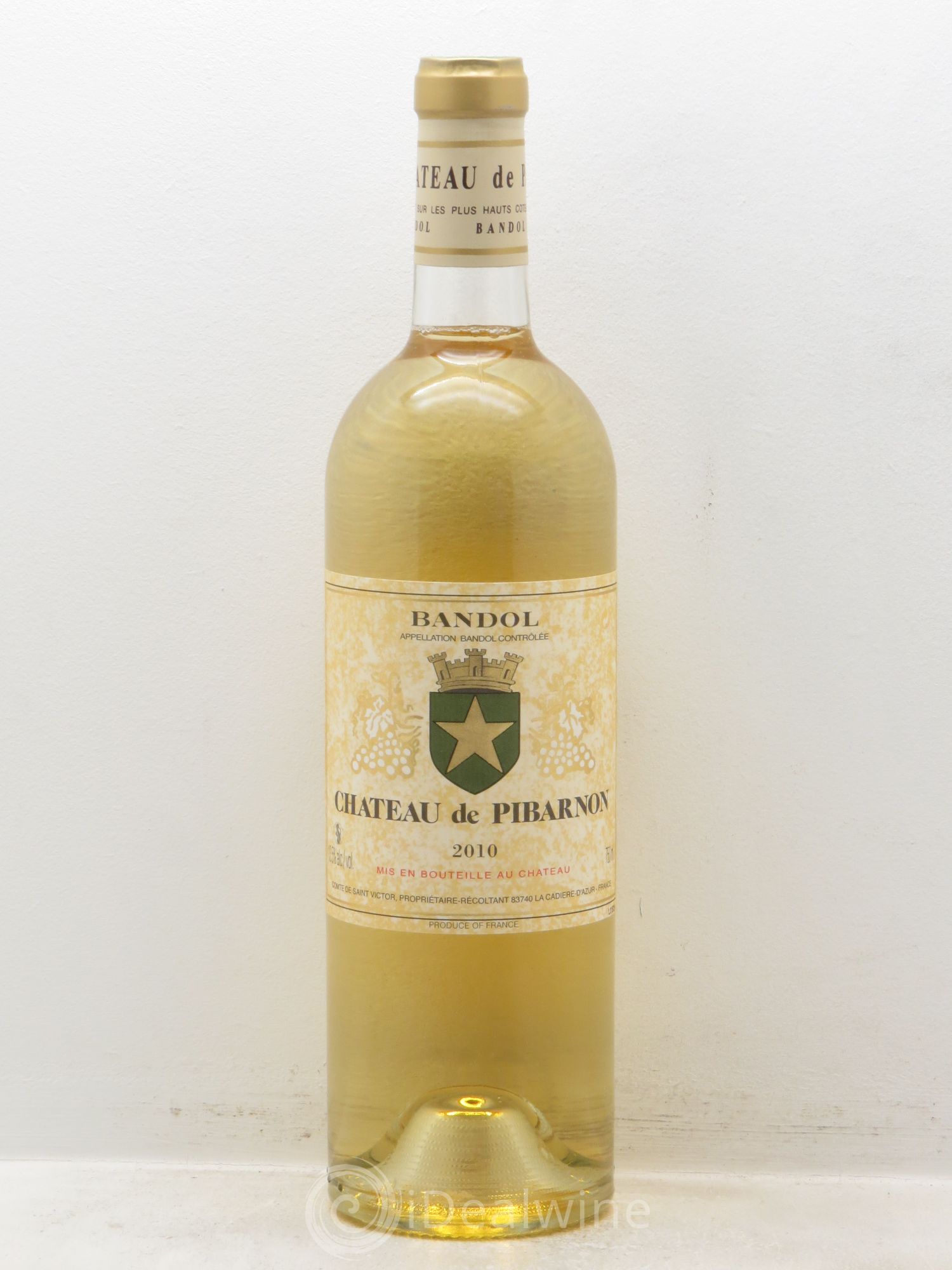 Bandol Château de Pibarnon Comte de Saint-Victor 2010 - Lot de 1 bouteille - 0