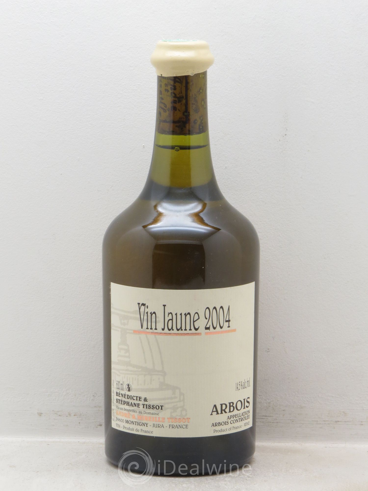 Arbois Vin jaune La Vasée Bénédicte et Stéphane Tissot 2004 - Lot de 1 bouteille - 0
