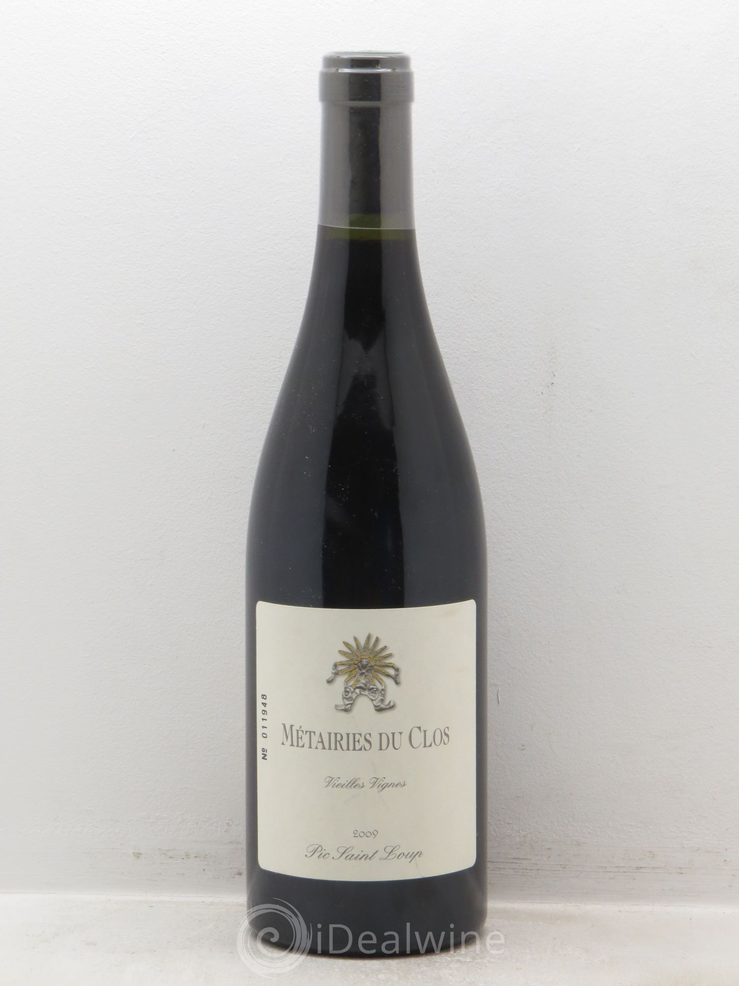 Pic Saint-Loup Les Métairies du Clos Vieilles Vignes Christophe Peyrus et Françoise Julien 2009 - Lot de 1 bouteille - 0