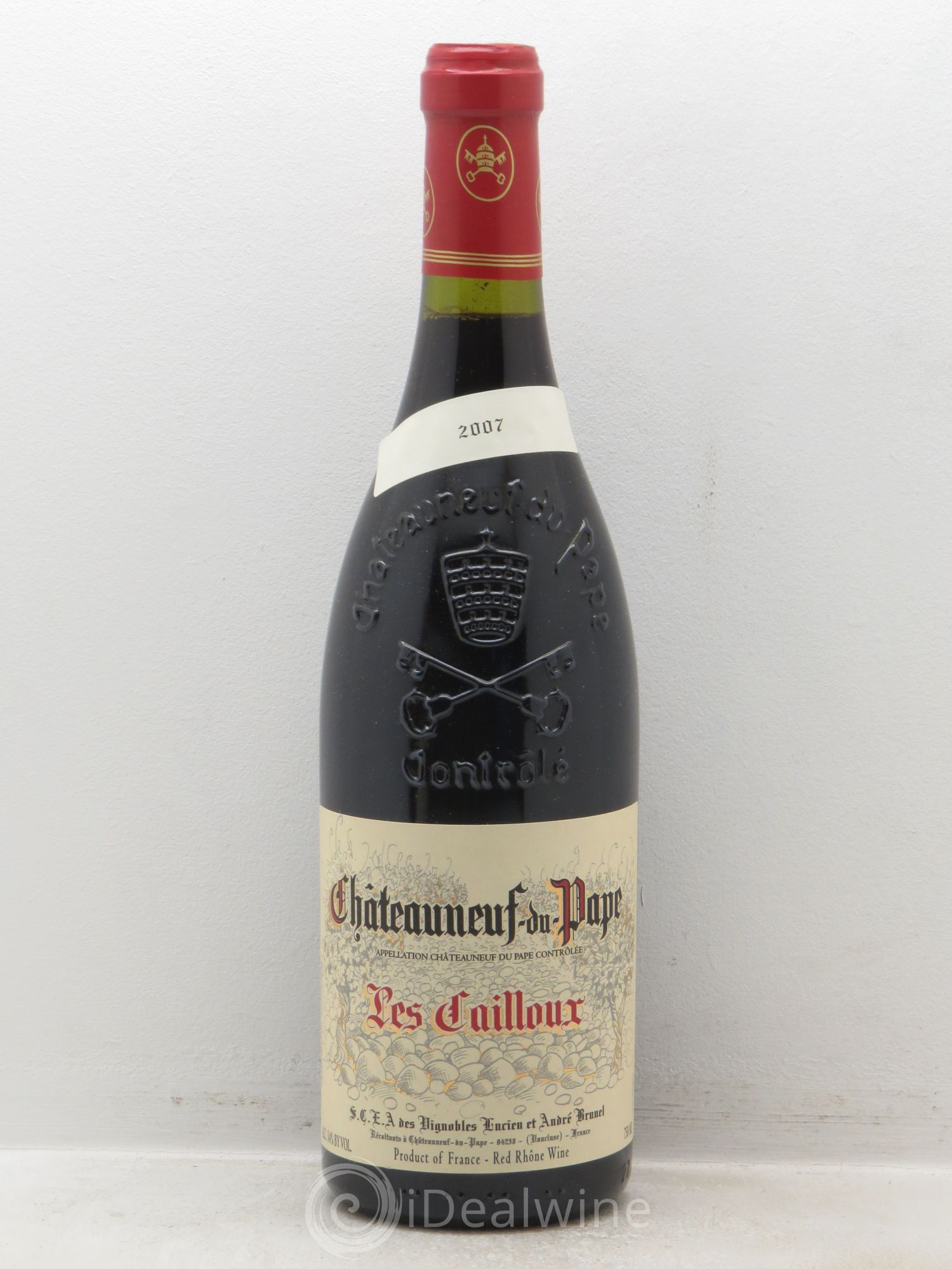 Châteauneuf-du-Pape Les Cailloux André Brunel 2007 - Lot de 1 bouteille - 0