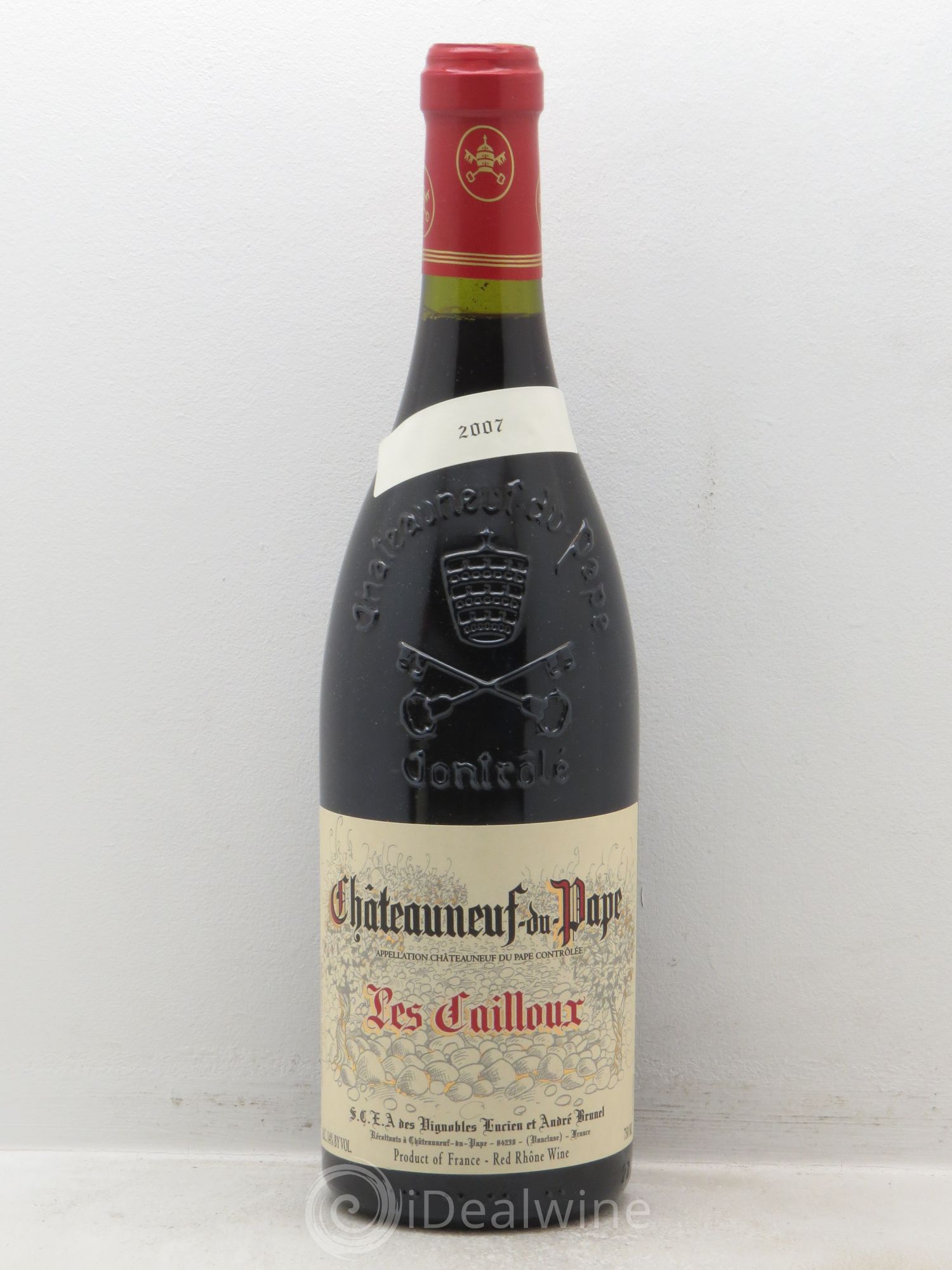 Châteauneuf-du-Pape Les Cailloux André Brunel 2007 - Lot de 1 bouteille - 0