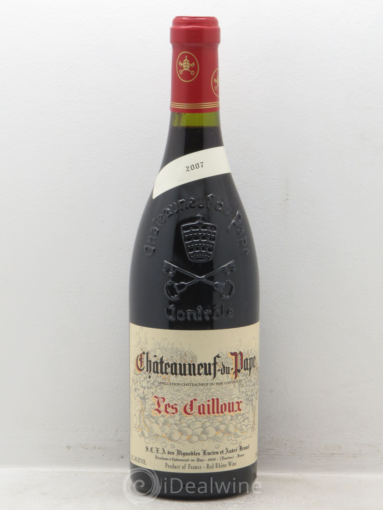 Châteauneuf-du-Pape Les Cailloux André Brunel 2007 - Lot de 1 bouteille - 0