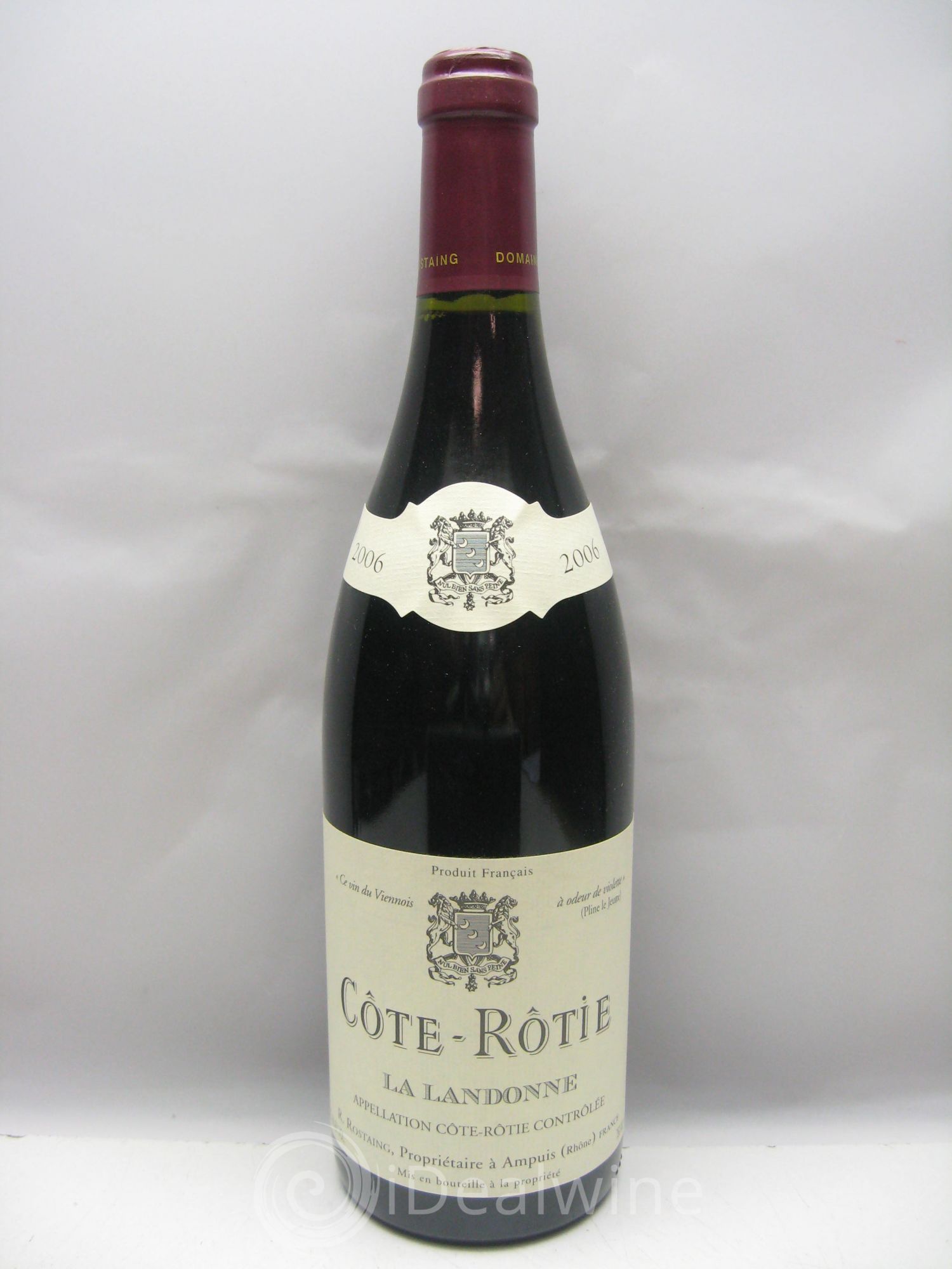 Côte-Rôtie La Landonne René Rostaing 2006 - Lot de 1 bouteille - 0