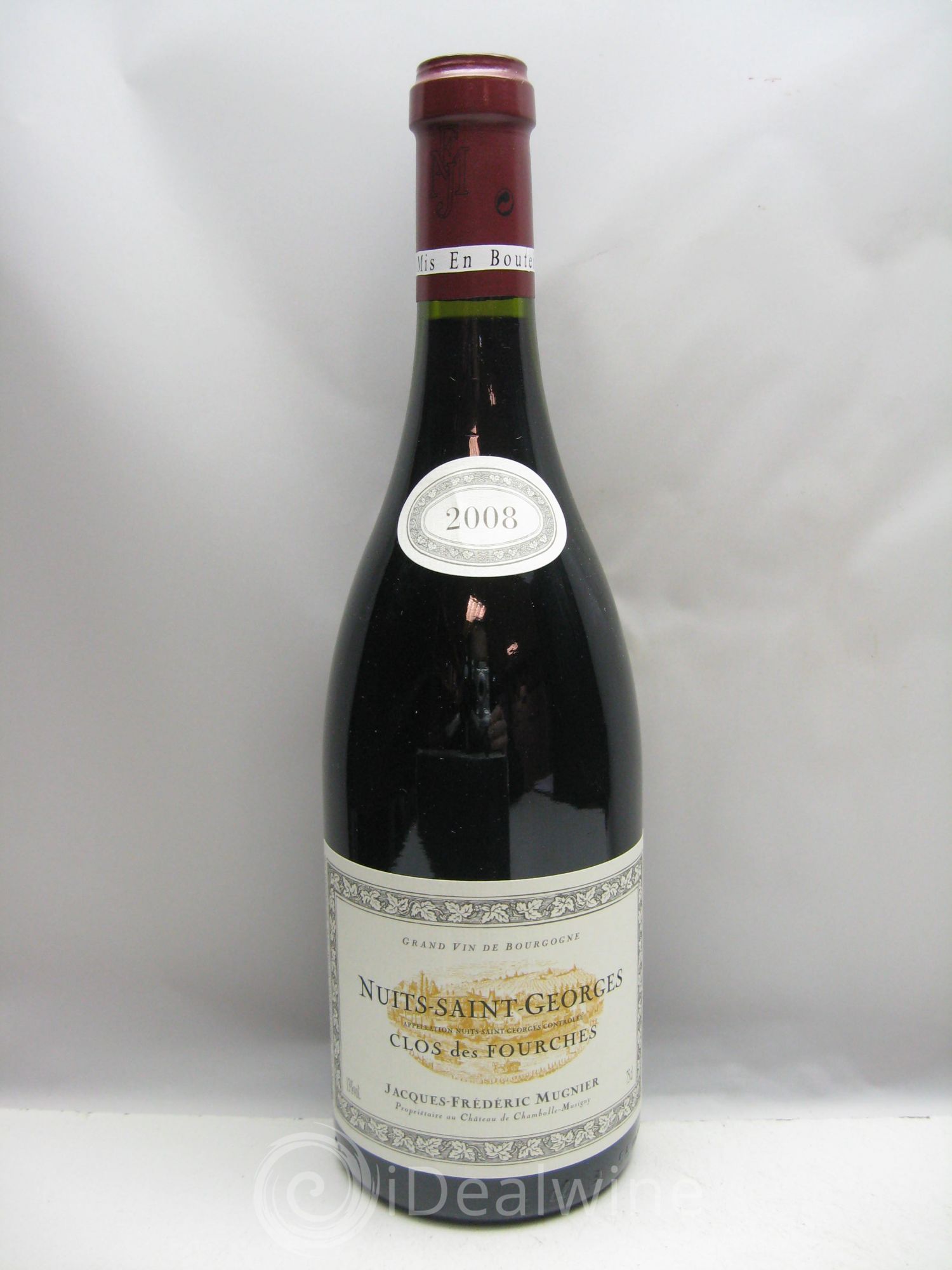 Nuits-Saint-Georges Clos des Fourches JF Mugnier 2008 - Posten von 1 Flasche - 0