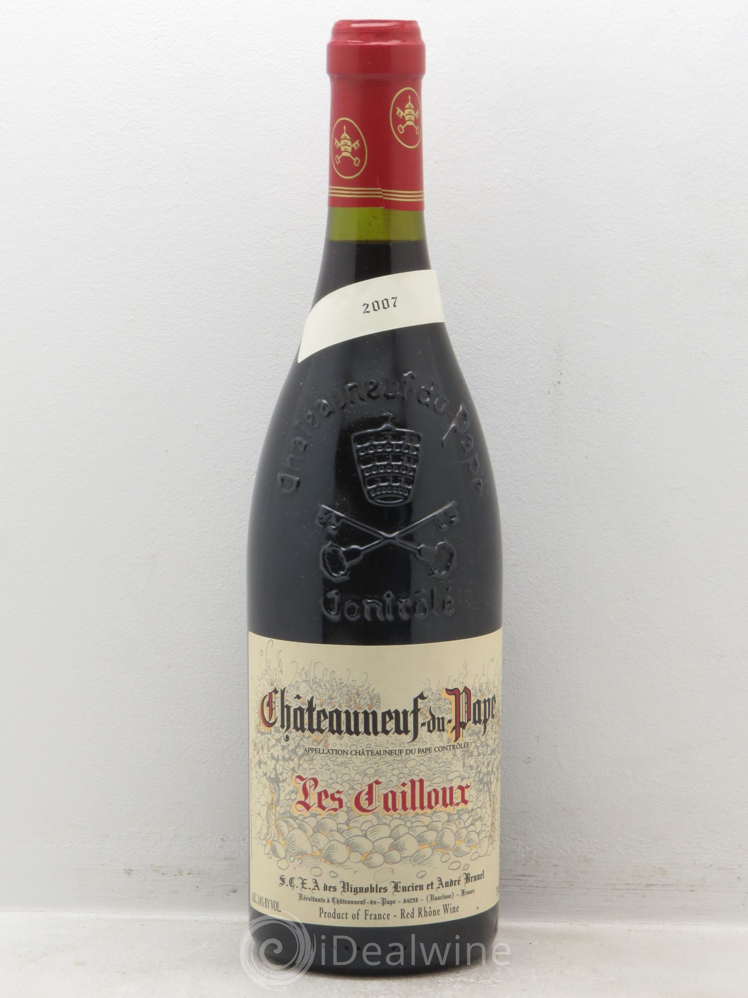Châteauneuf-du-Pape Les Cailloux André Brunel 2007 - Lot de 1 bouteille - 0