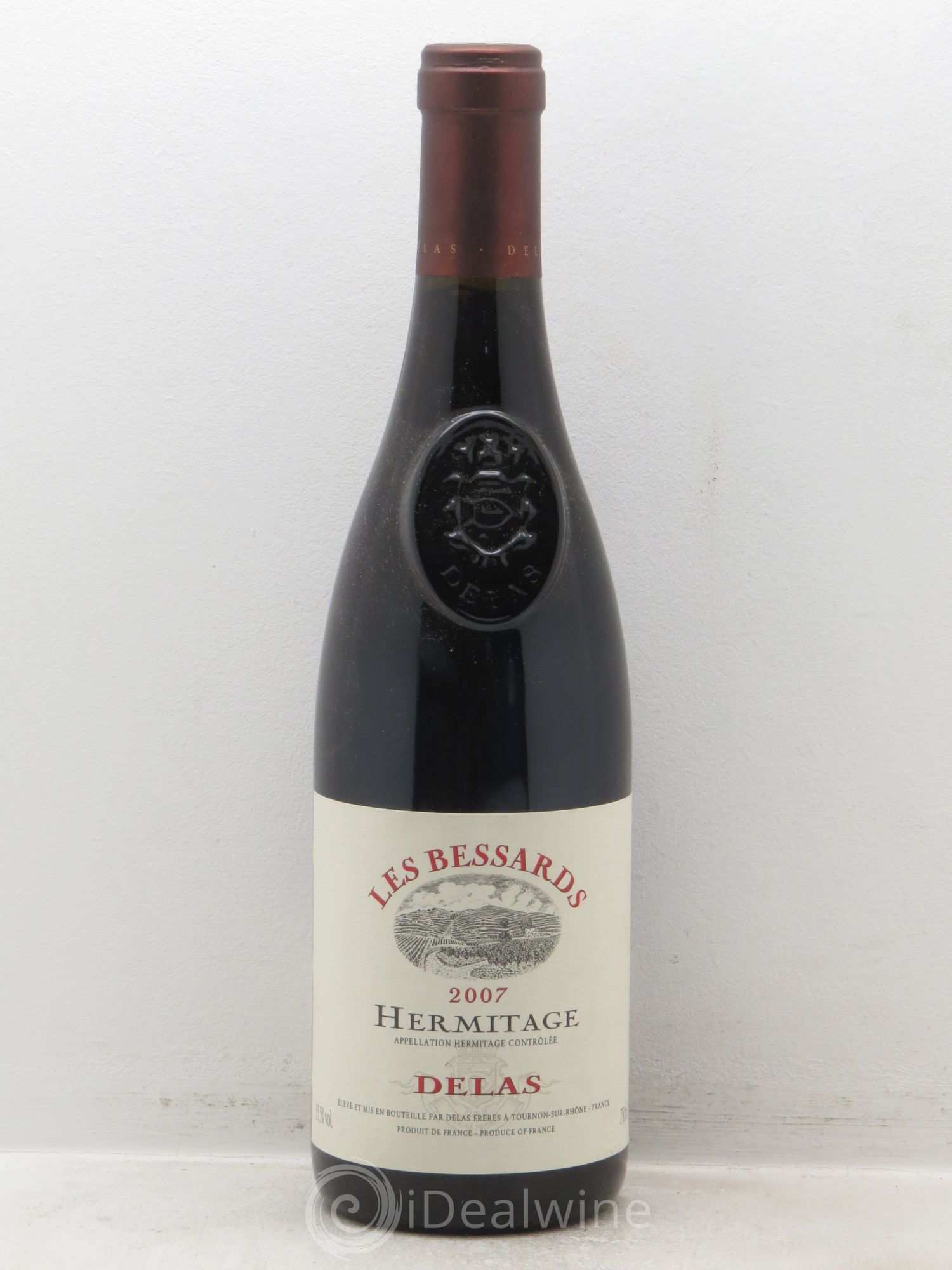 Hermitage Les Bessards Delas Frères 2007 - Lot de 1 bouteille - 0