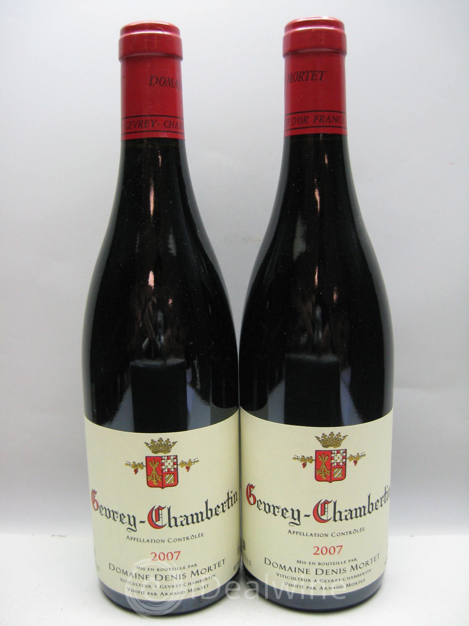 Gevrey-Chambertin Denis Mortet (Domaine) 2007 - Lot de 2 bouteilles - 0