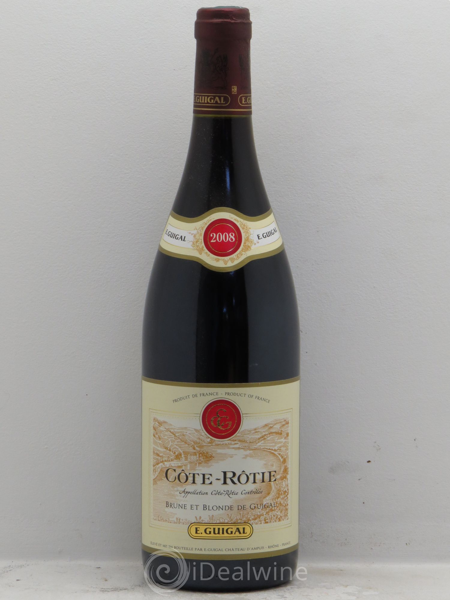 Côte-Rôtie Côtes Brune et Blonde Guigal 2008 - Lot de 1 bouteille - 0