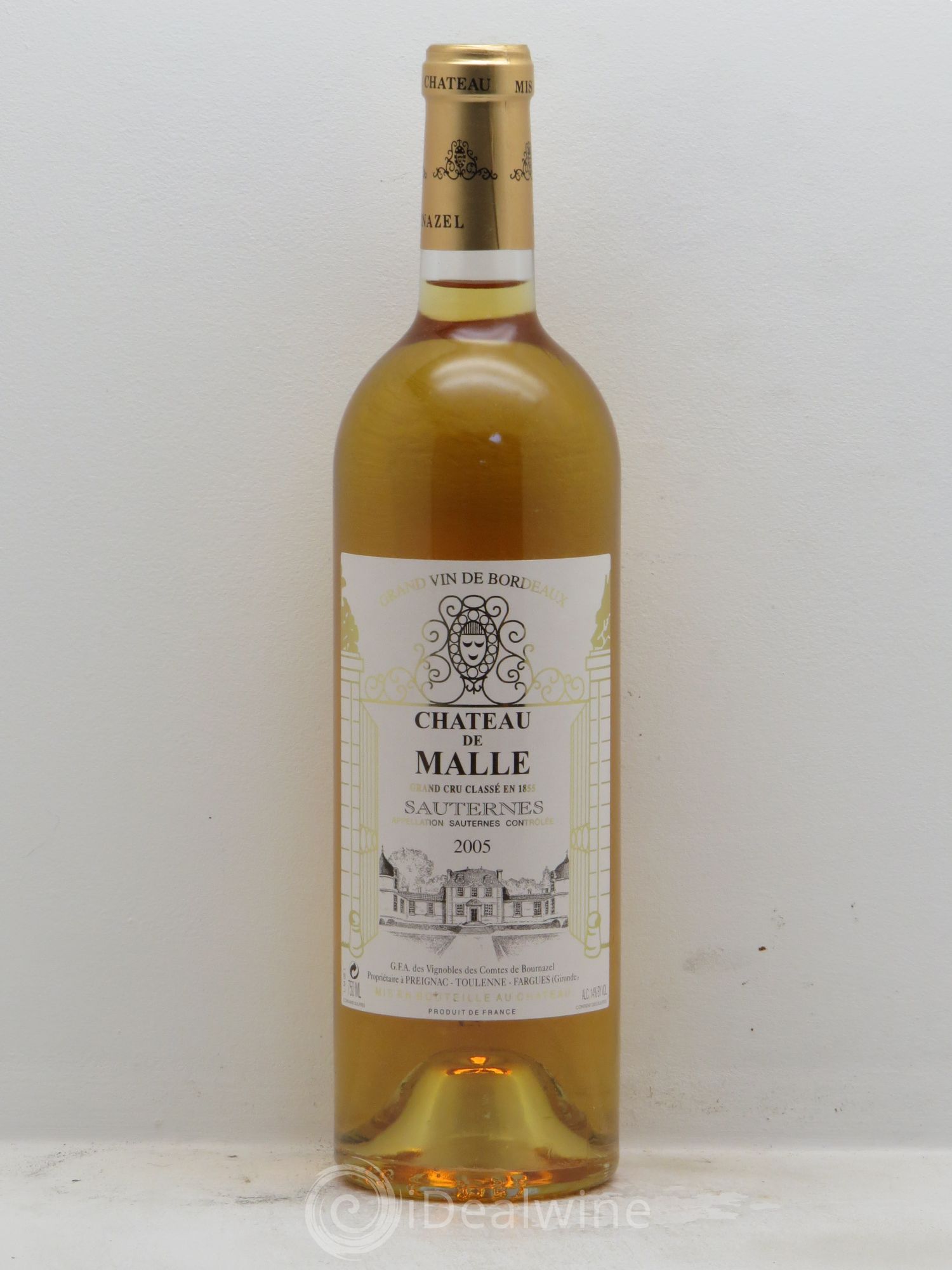 Château de Malle 2ème Grand Cru Classé 2005 - Lotto di 1 bottiglia - 0