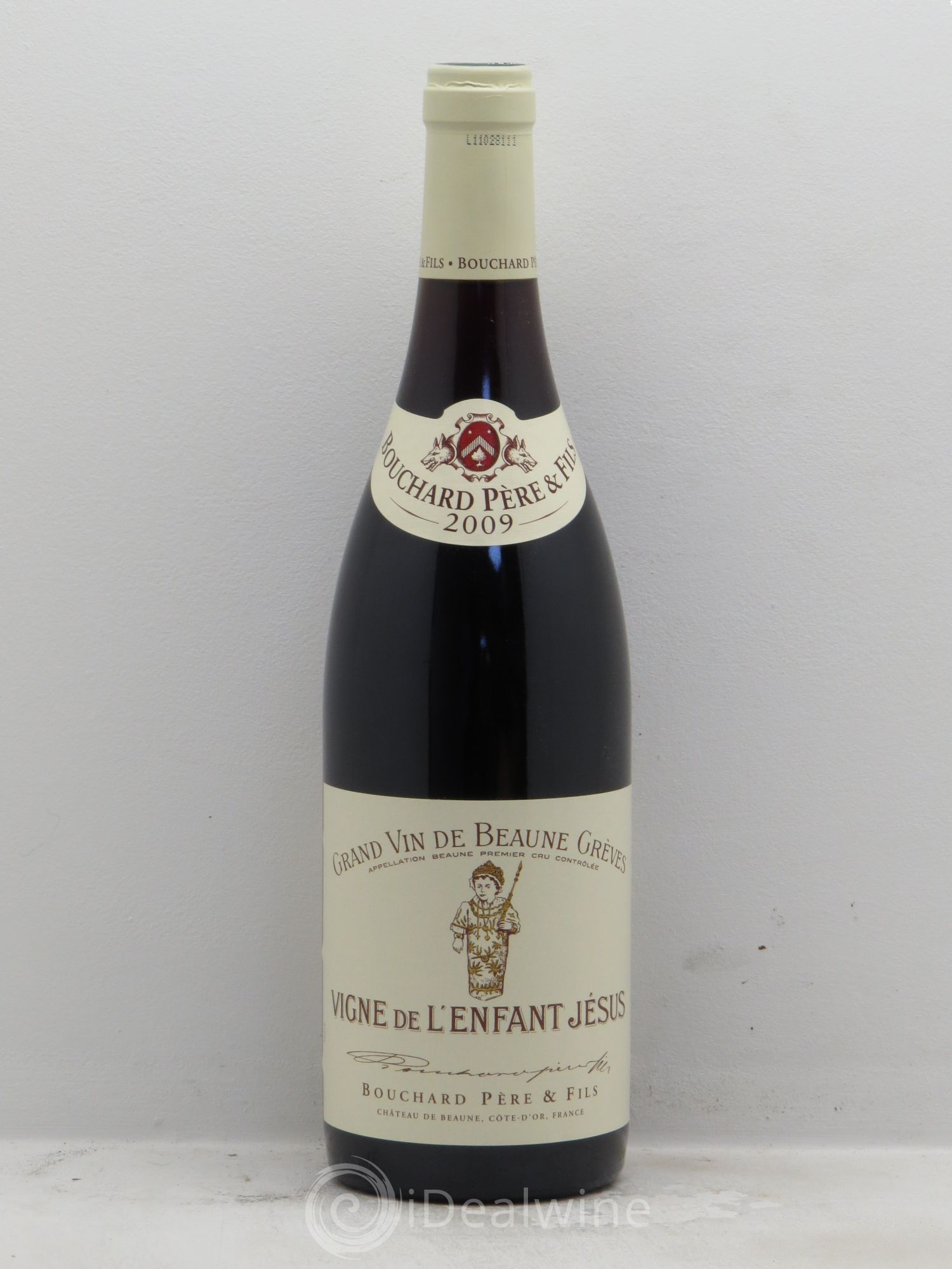 Beaune 1er Cru Grèves - Vigne de l'Enfant Jésus Bouchard Père & Fils 2009 - Lot de 1 bouteille - 0