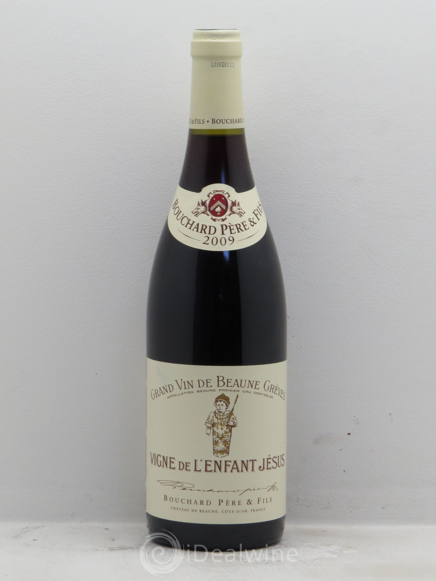 Beaune 1er Cru Grèves - Vigne de l'Enfant Jésus Bouchard Père & Fils 2009 - Lot de 1 bouteille - 0